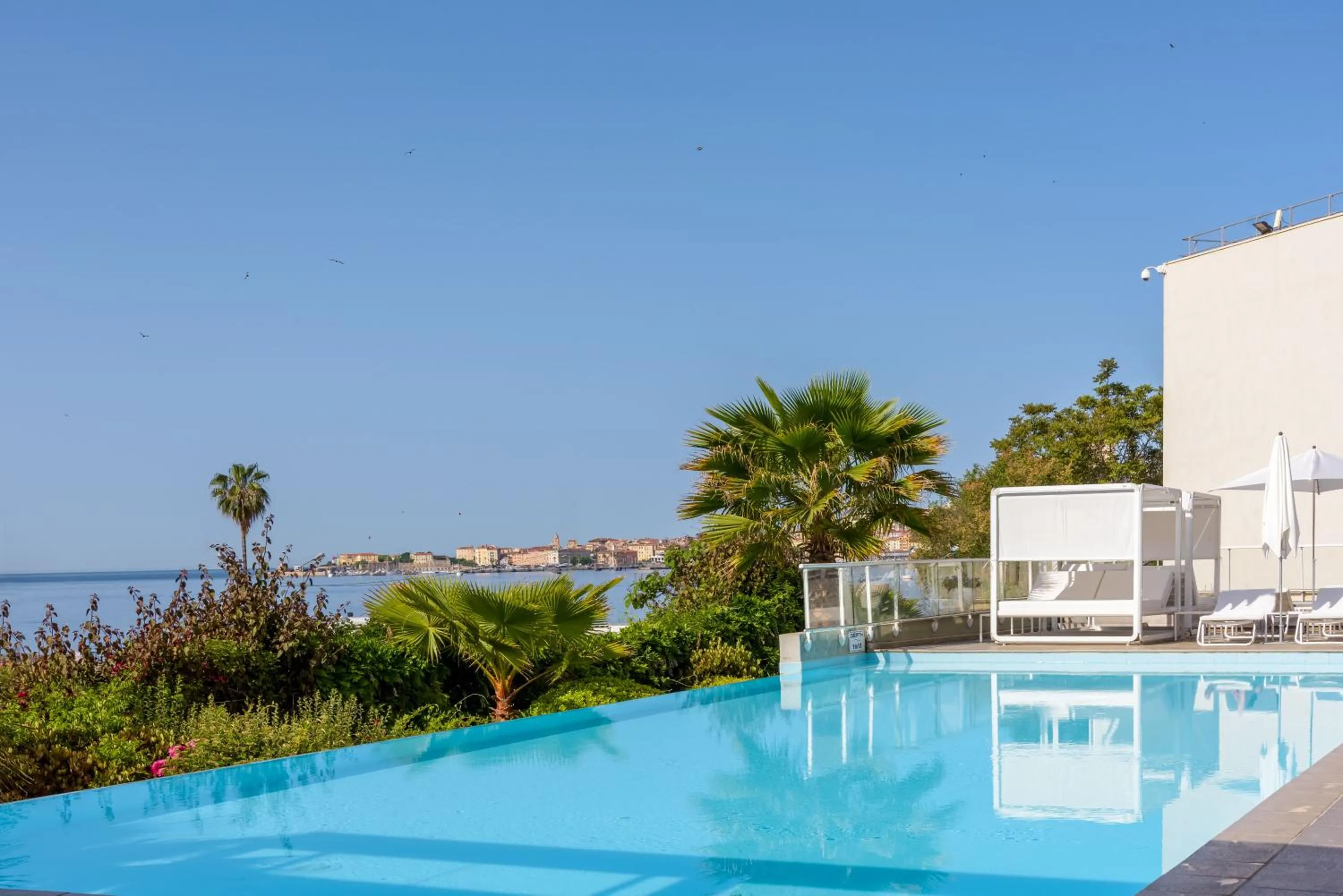 Swimming pool in Residence de Tourisme Ajaccio Amirauté