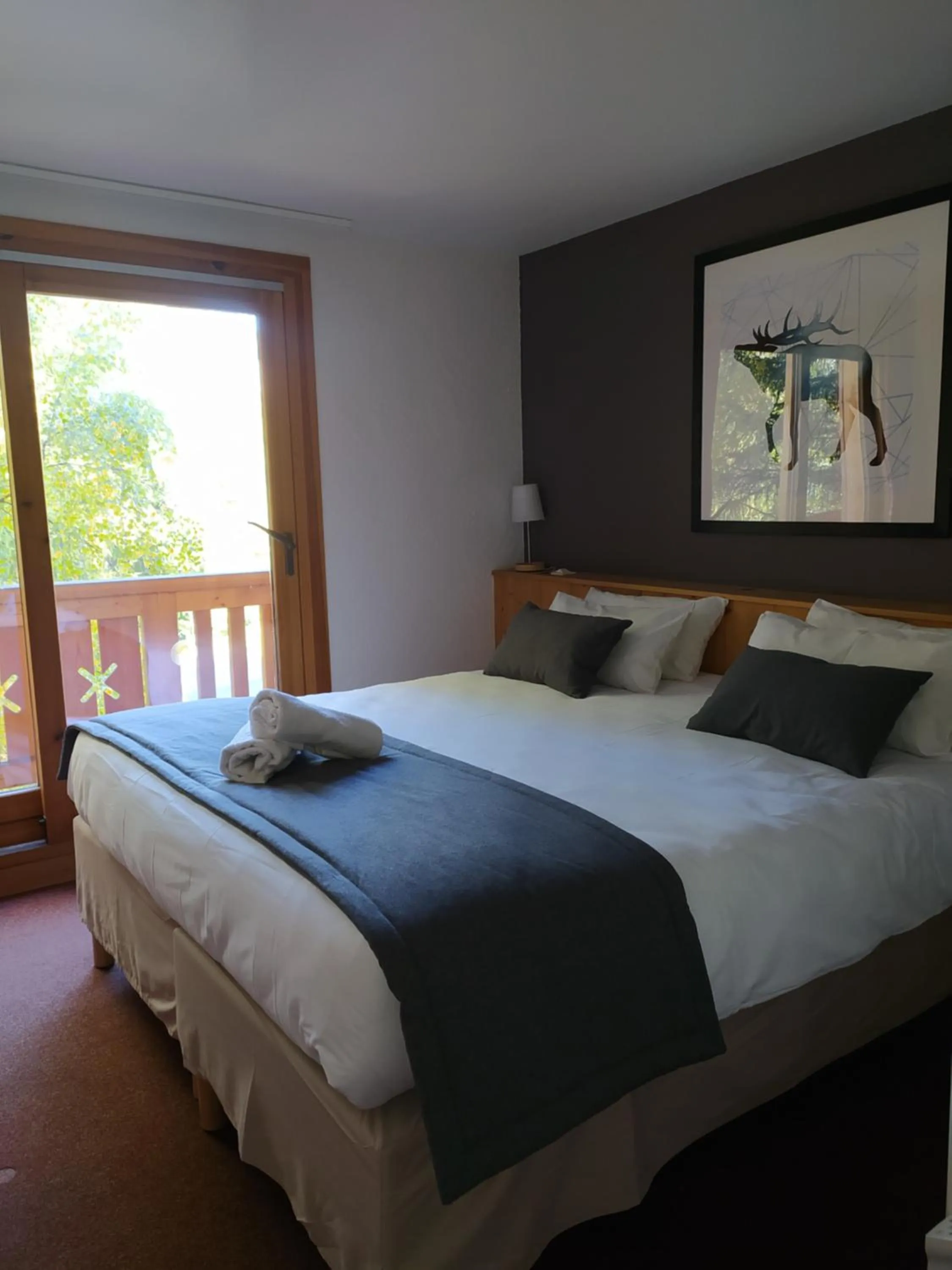 Photo of the whole room, Bed in Hôtel Aalborg