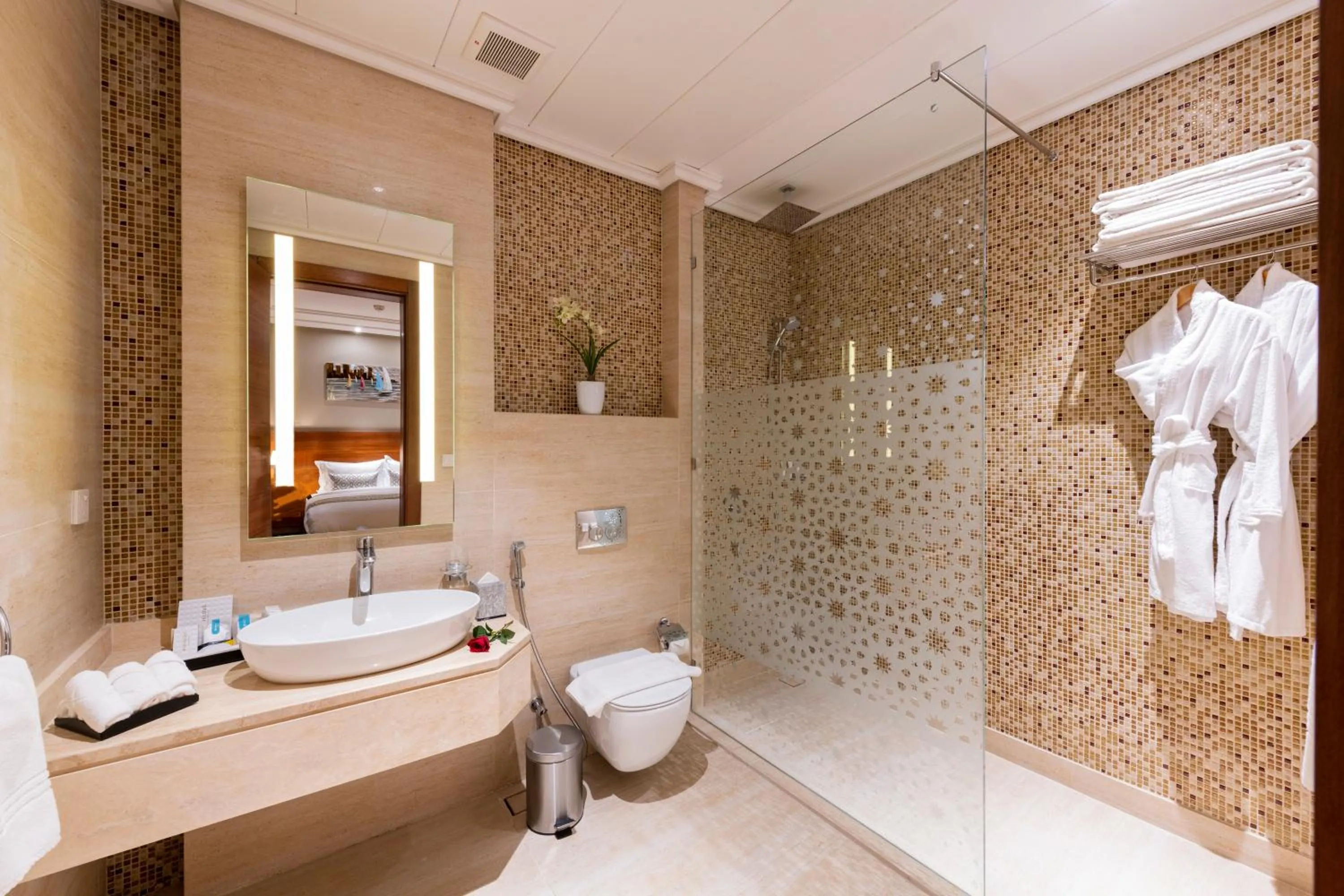 Bathroom in Taj Jeddah Hotel Apartment