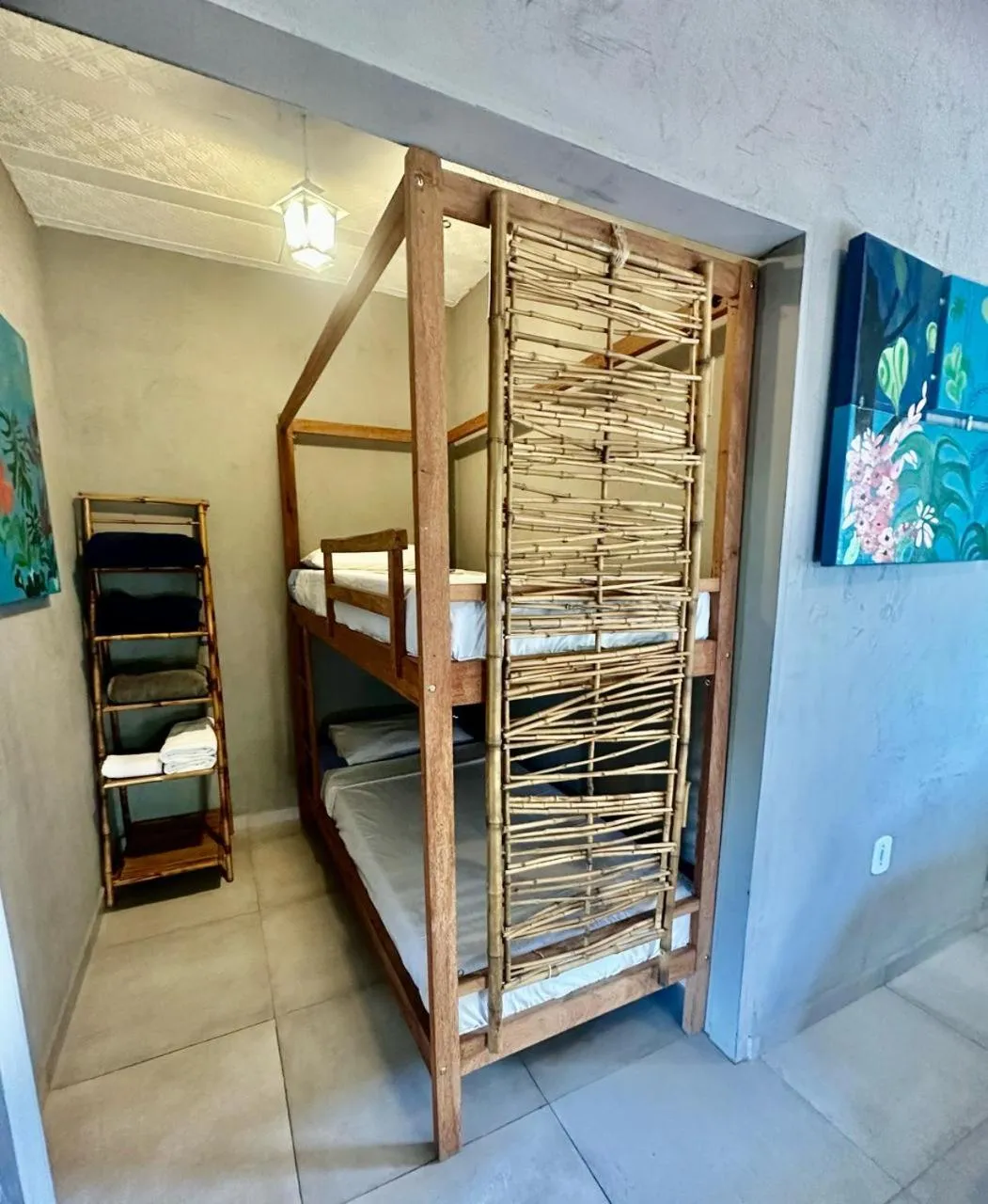 Bed in Jardim Secreto Guest House