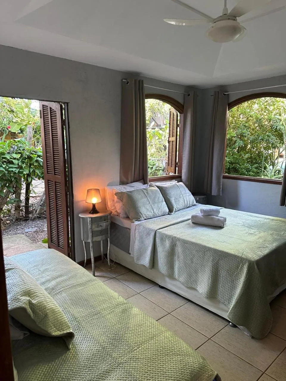 Bed in Jardim Secreto Guest House