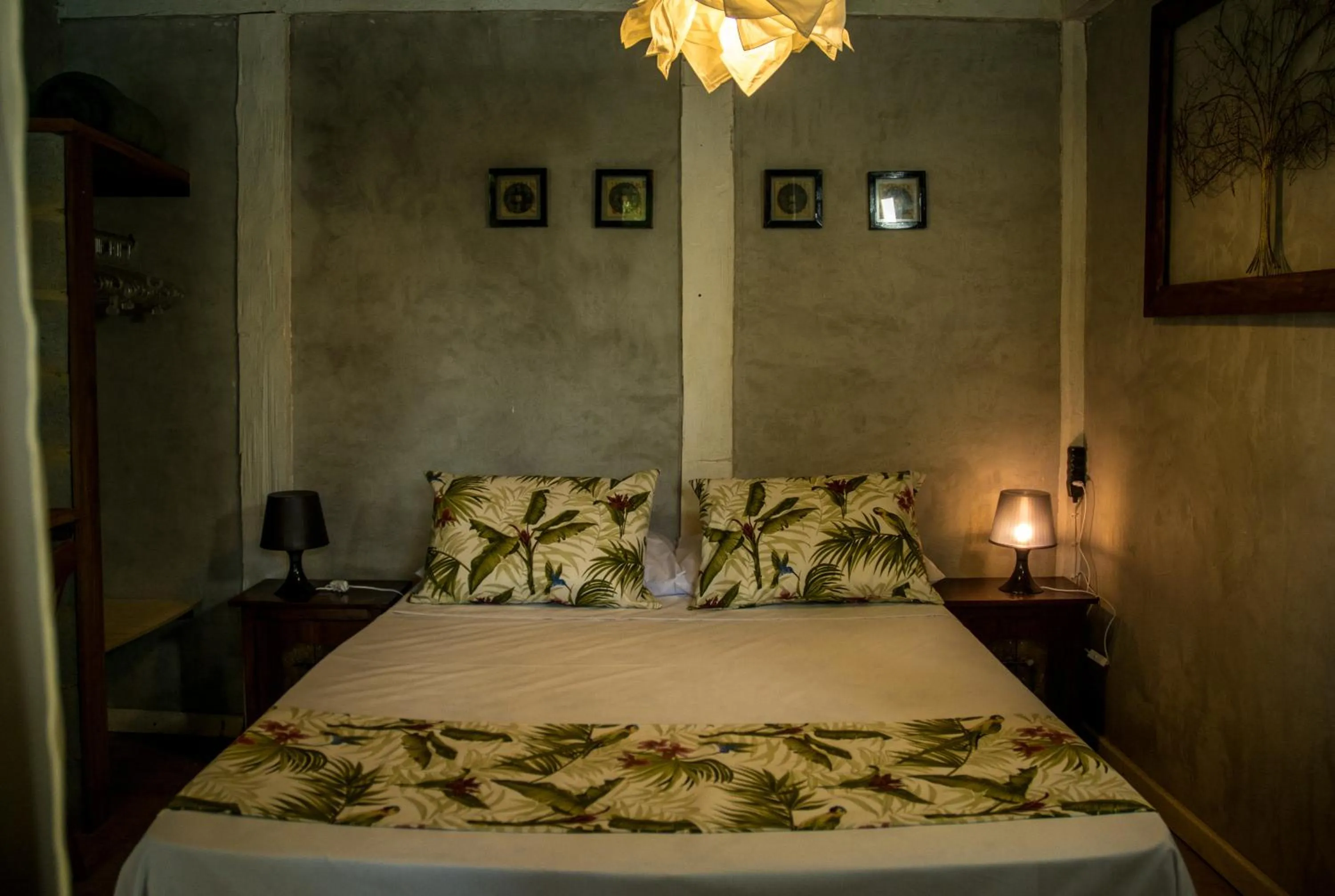 Bed in Jardim Secreto Guest House