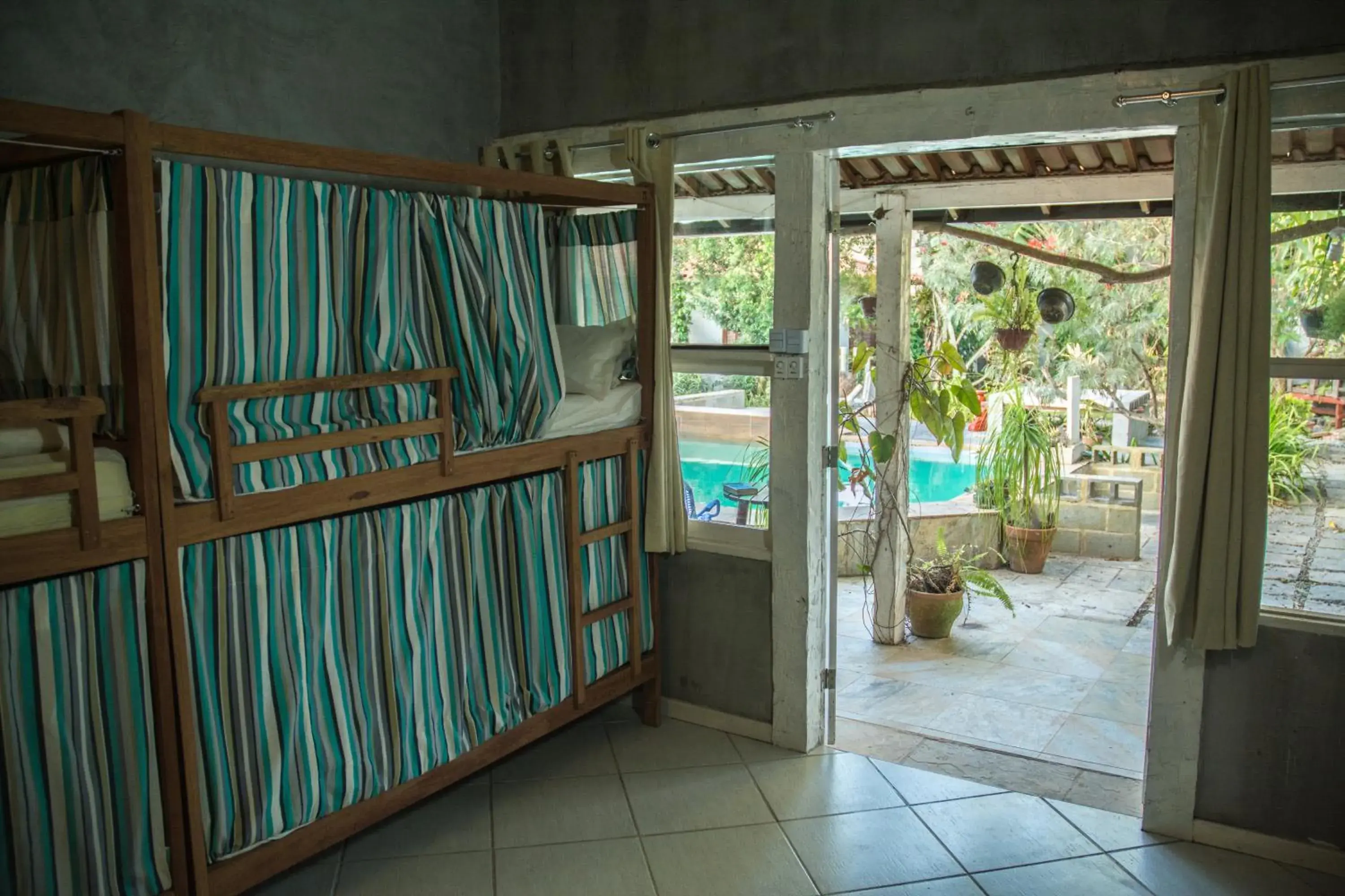 Single Bed in Female Dormitory Room in Jardim Secreto Guest House Single Bed in Female Dormitory Room in Jardim Secreto Guest House