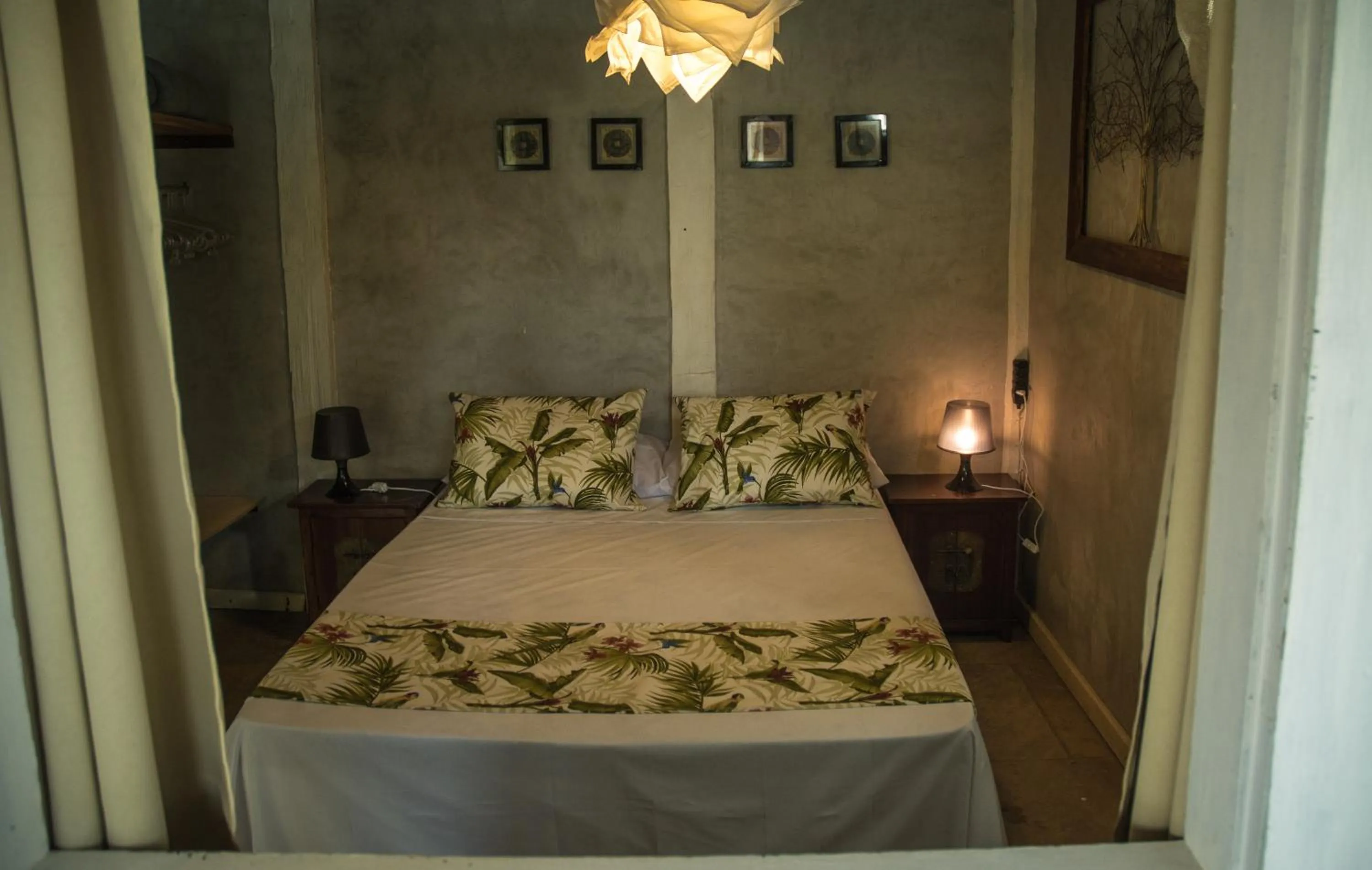 Bed in Jardim Secreto Guest House