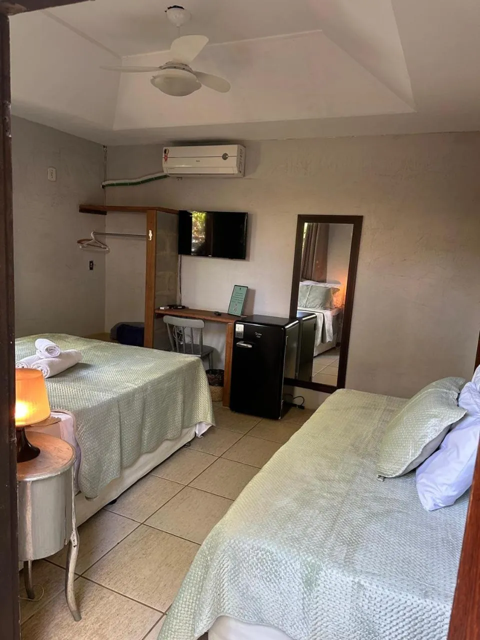 Bed in Jardim Secreto Guest House