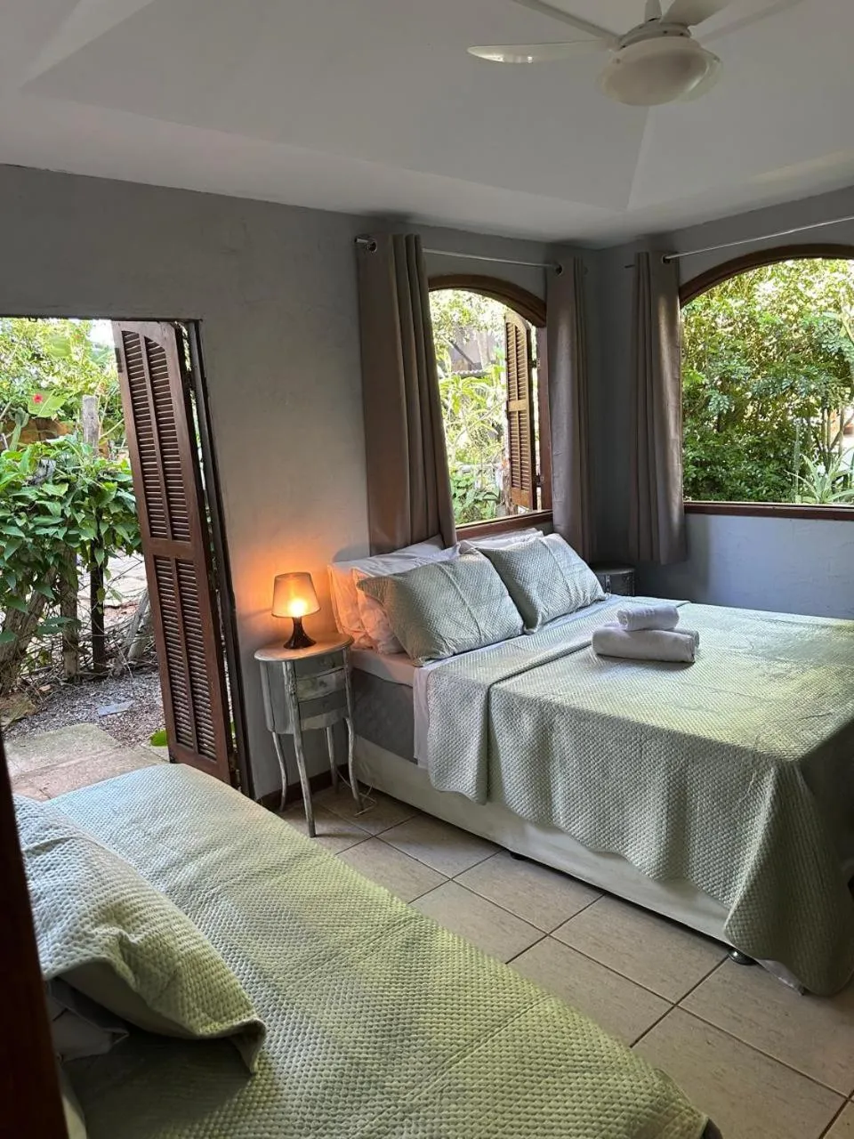 Bed in Jardim Secreto Guest House
