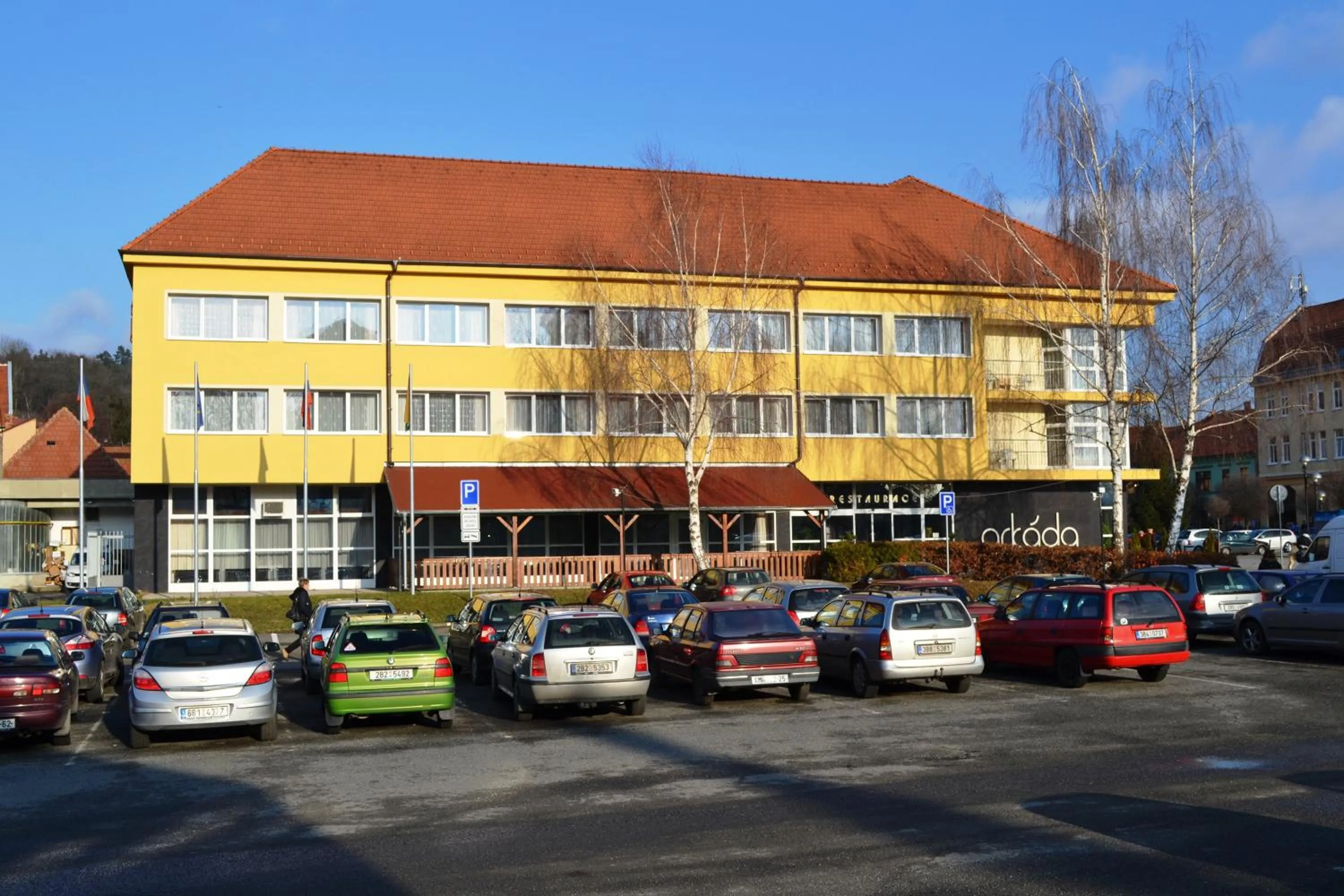 Property building in Hotel Arkáda