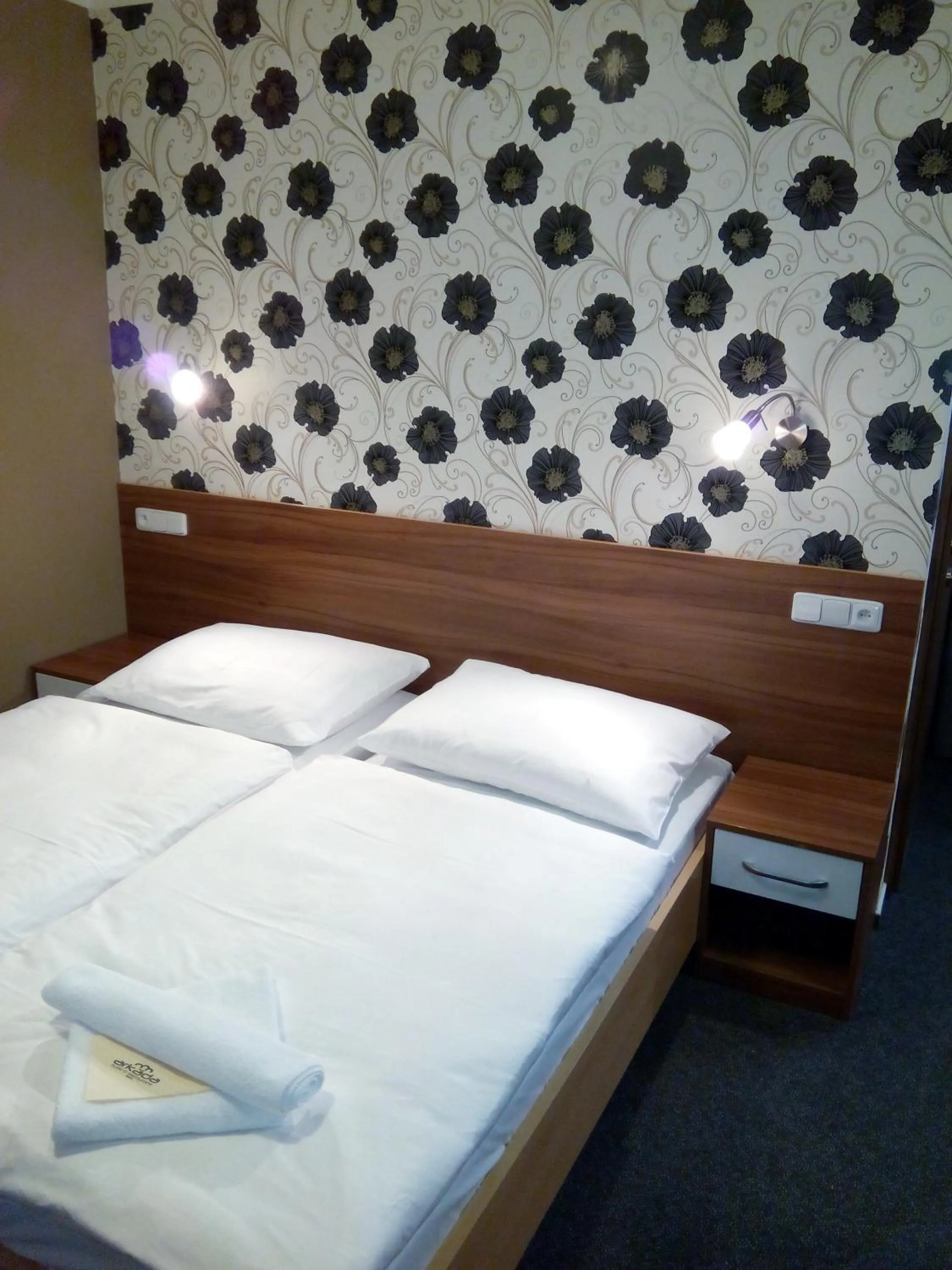 Photo of the whole room, Bed in Hotel Arkáda