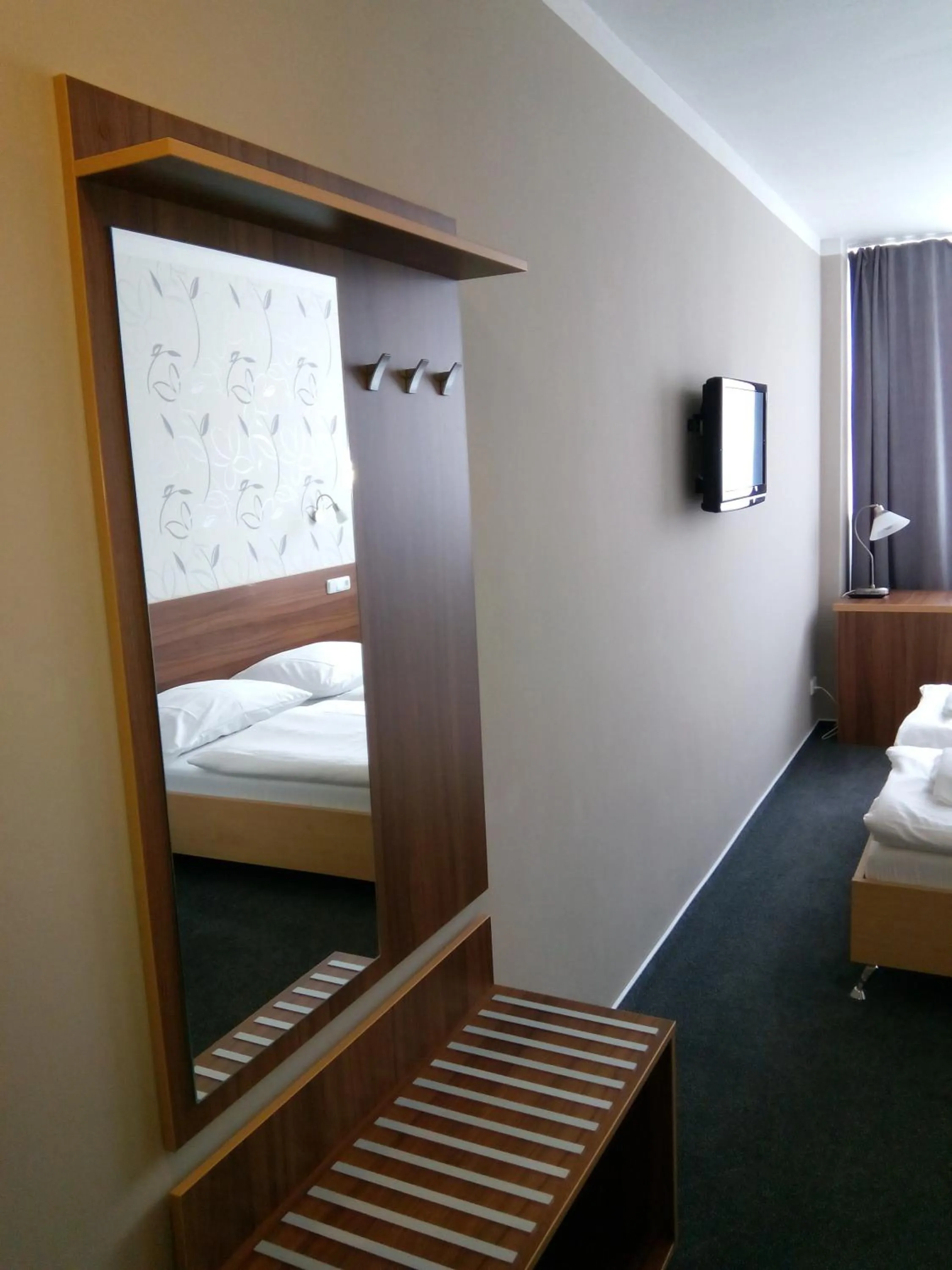Photo of the whole room, Bed in Hotel Arkáda