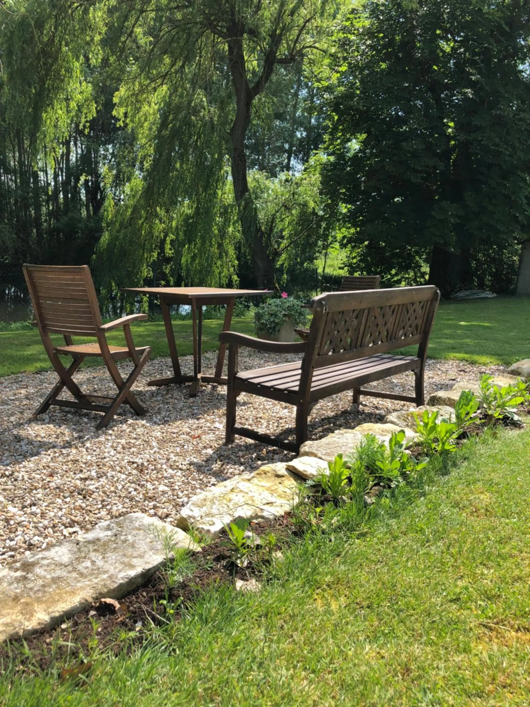 Garden in LA FERME D'AIGUROLLES