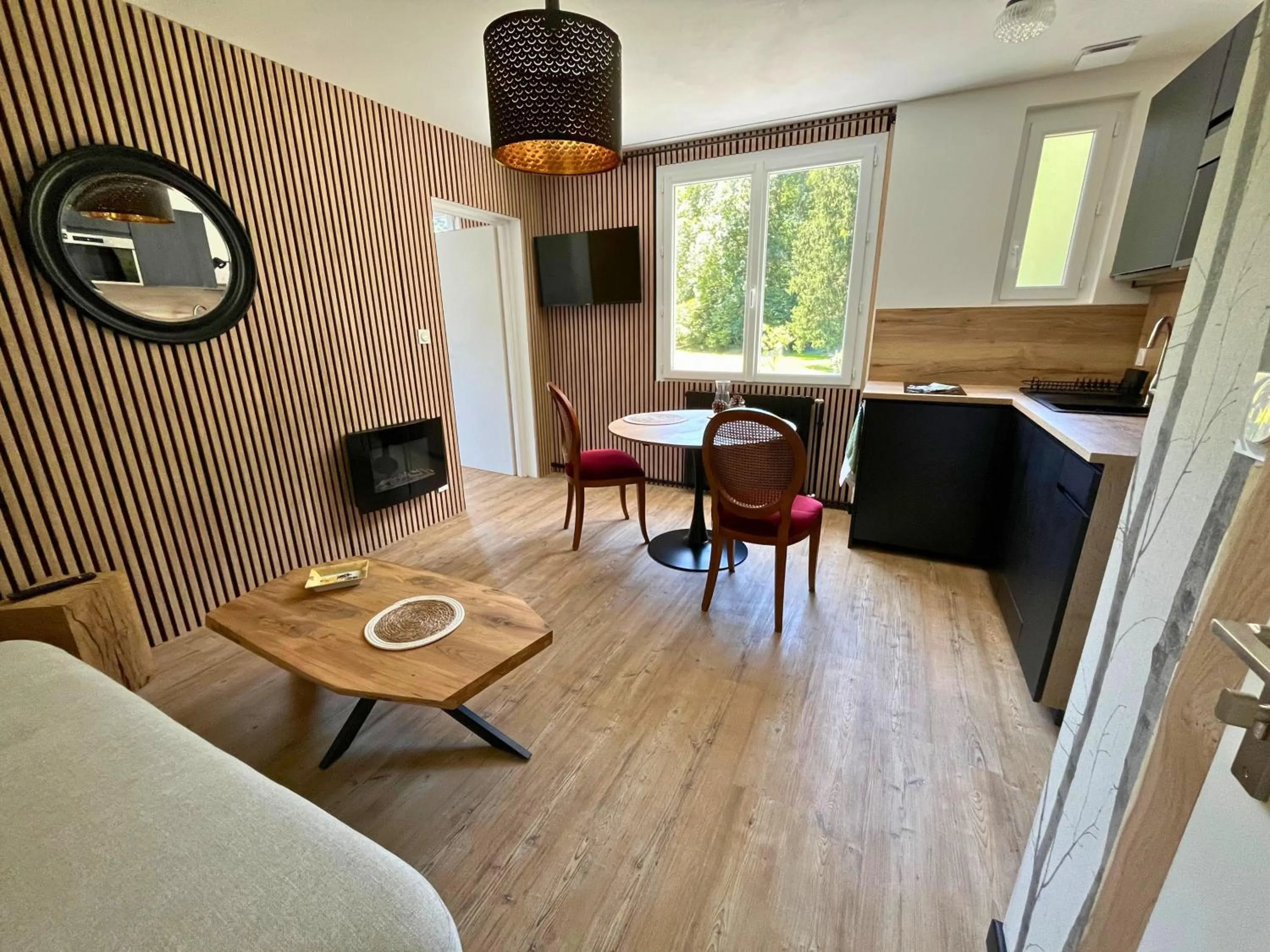 Living room in Hôtel La Rencluse
