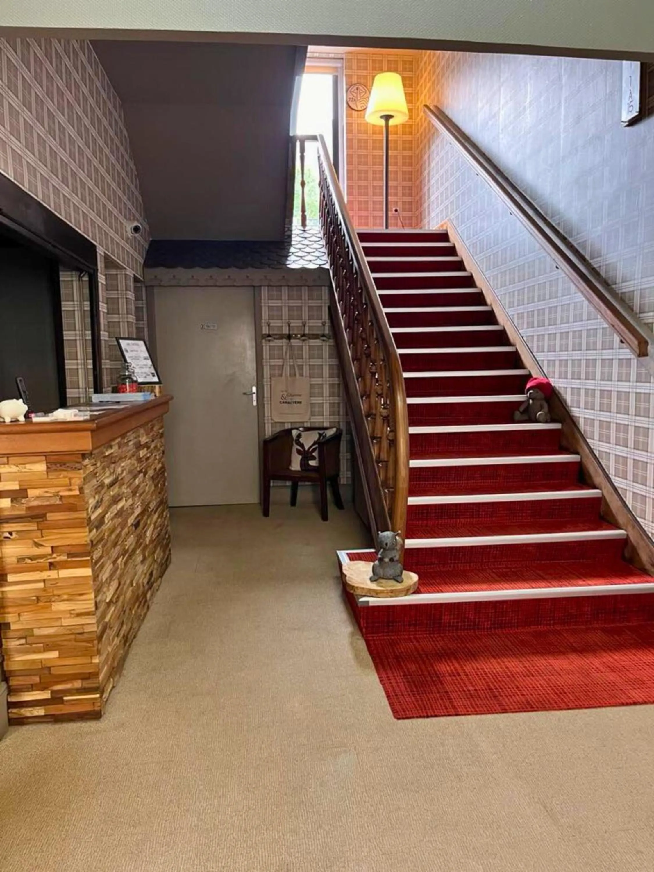 Lobby or reception in Hôtel La Rencluse