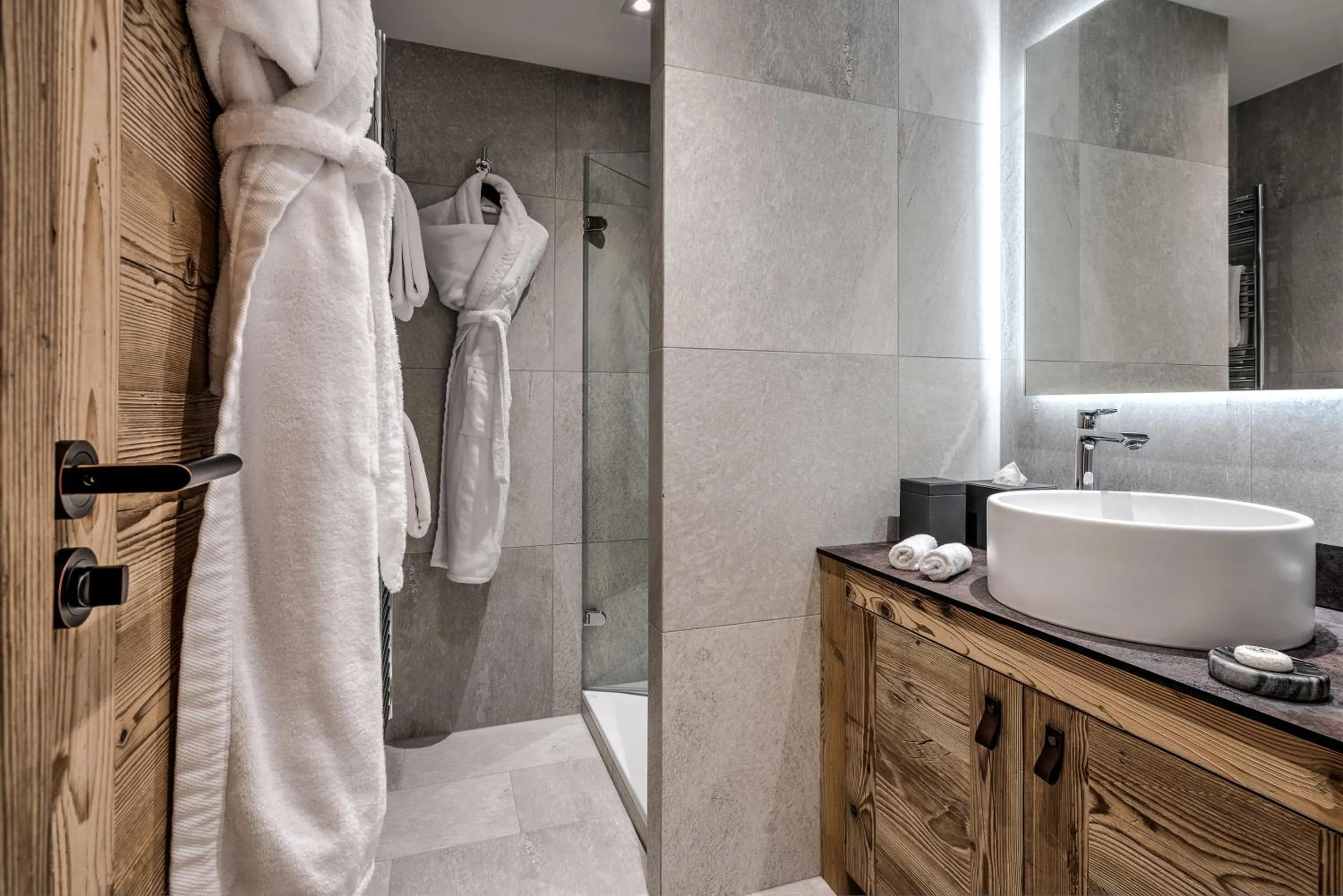 Bathroom in Hôtel La Sivolière