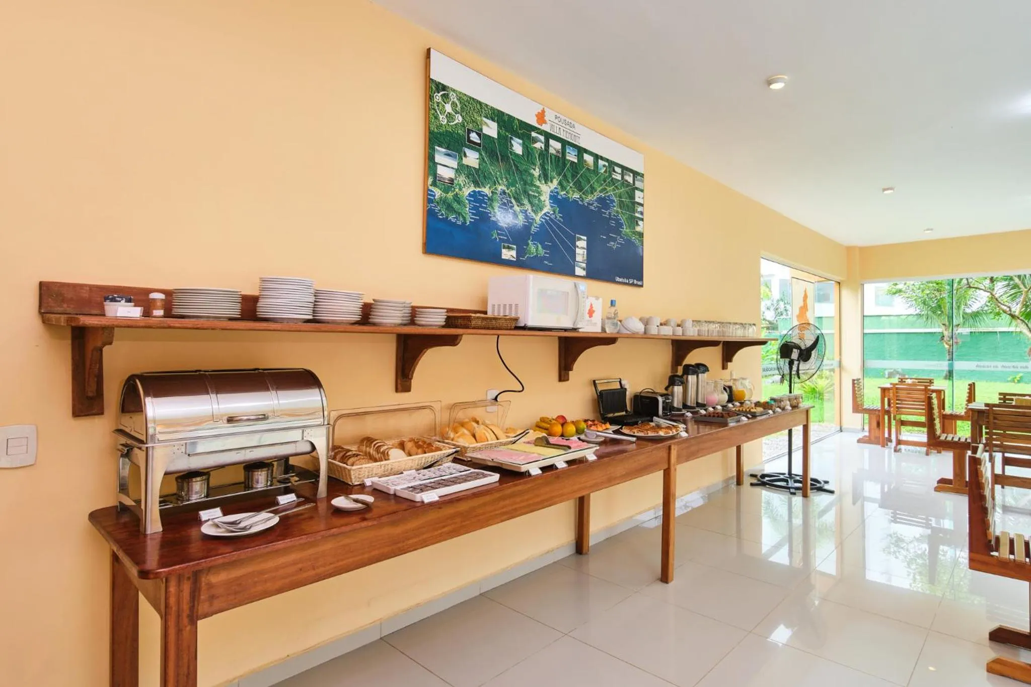 Breakfast in Pousada Villa Piemonte