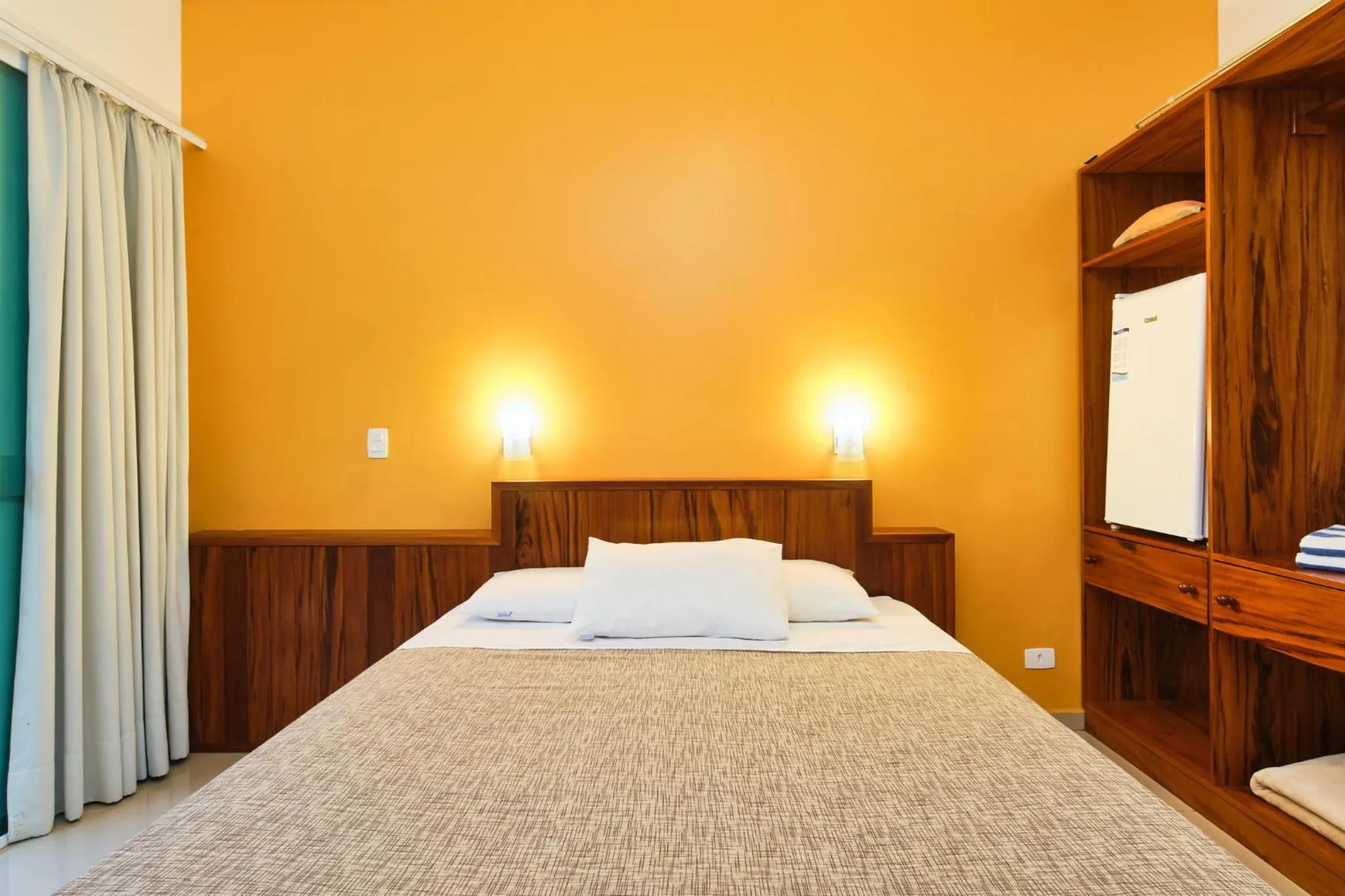 Bed in Pousada Villa Piemonte