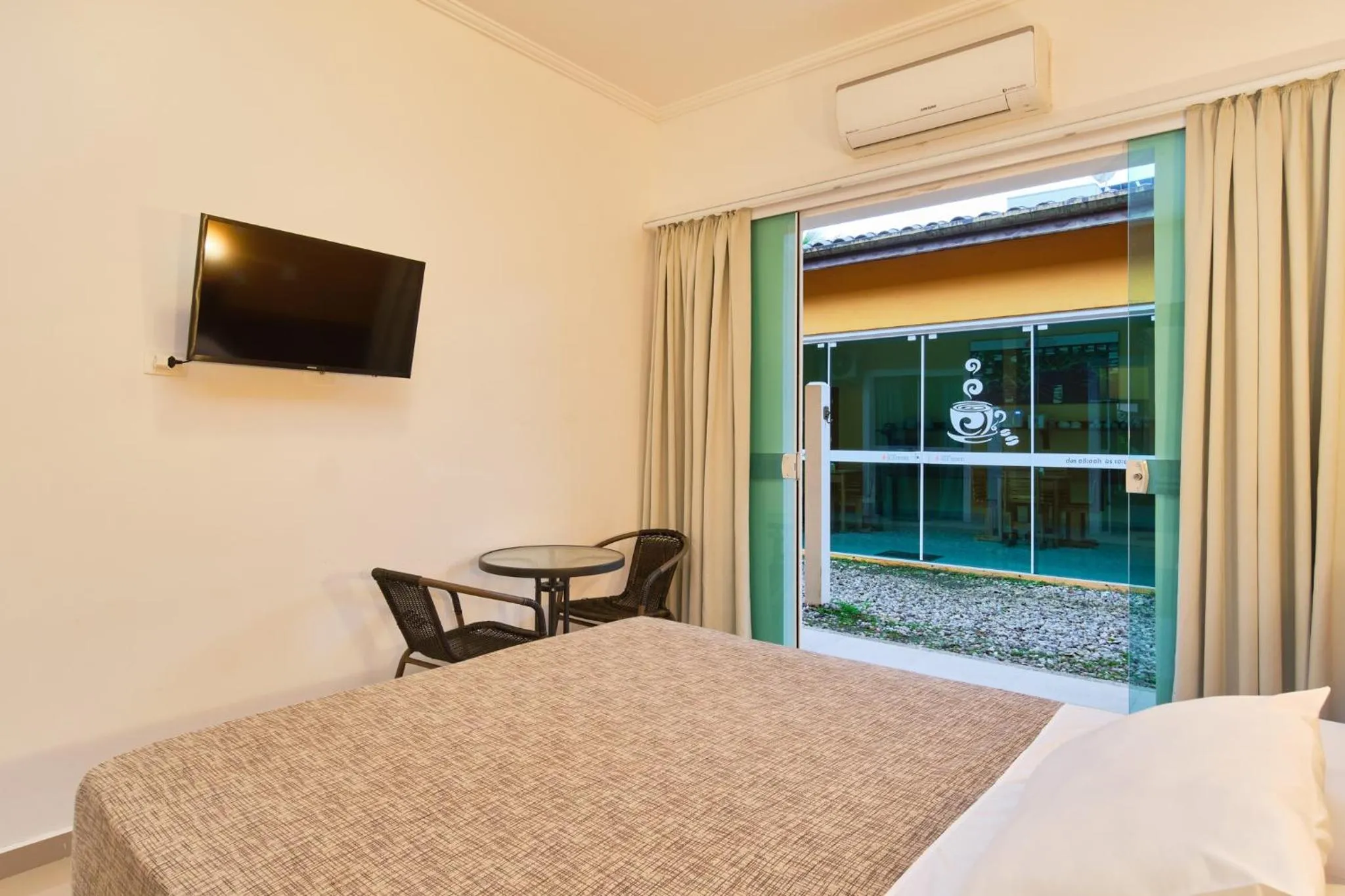 Bed in Pousada Villa Piemonte