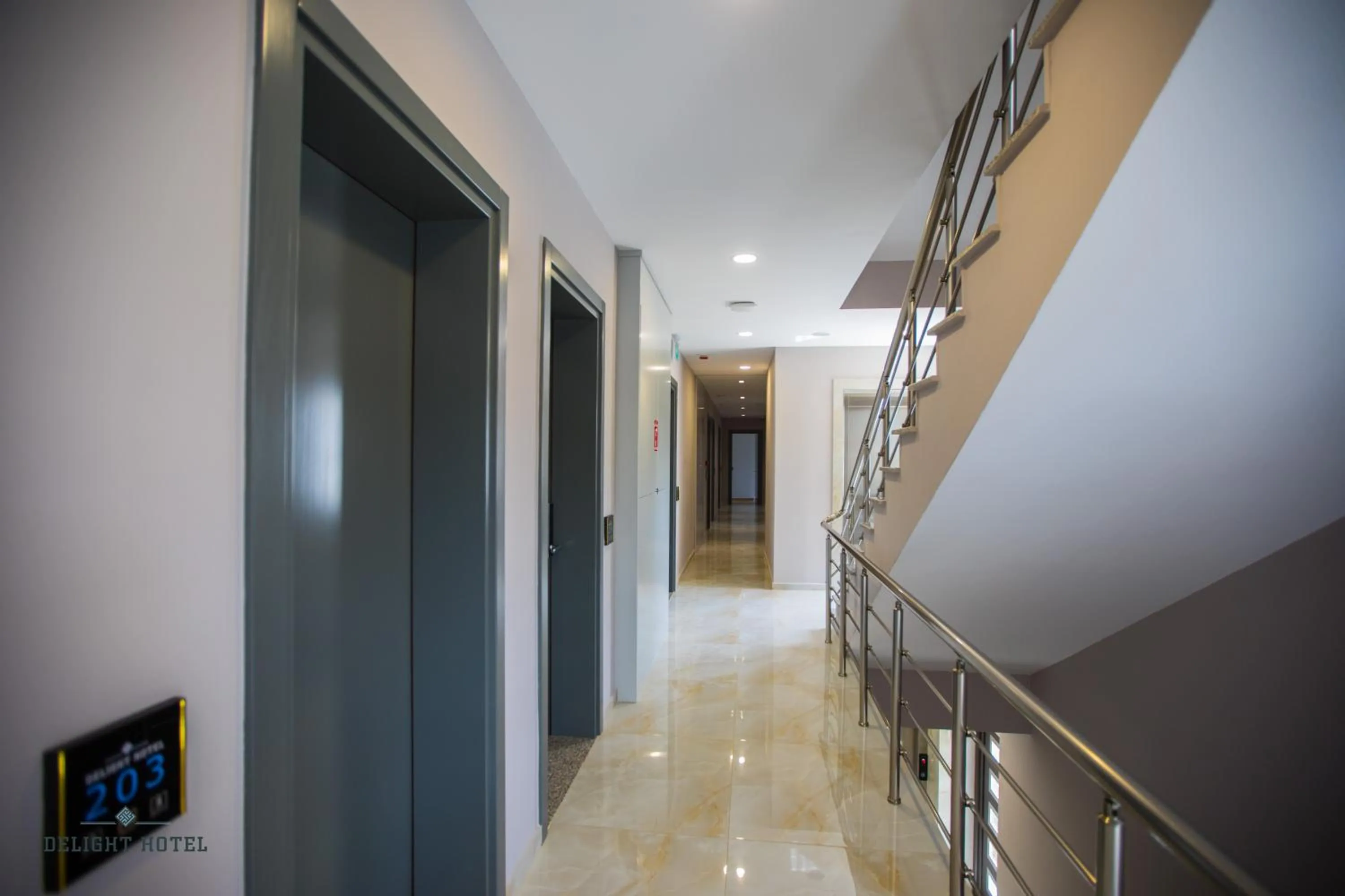 Property building in Delight Hotel