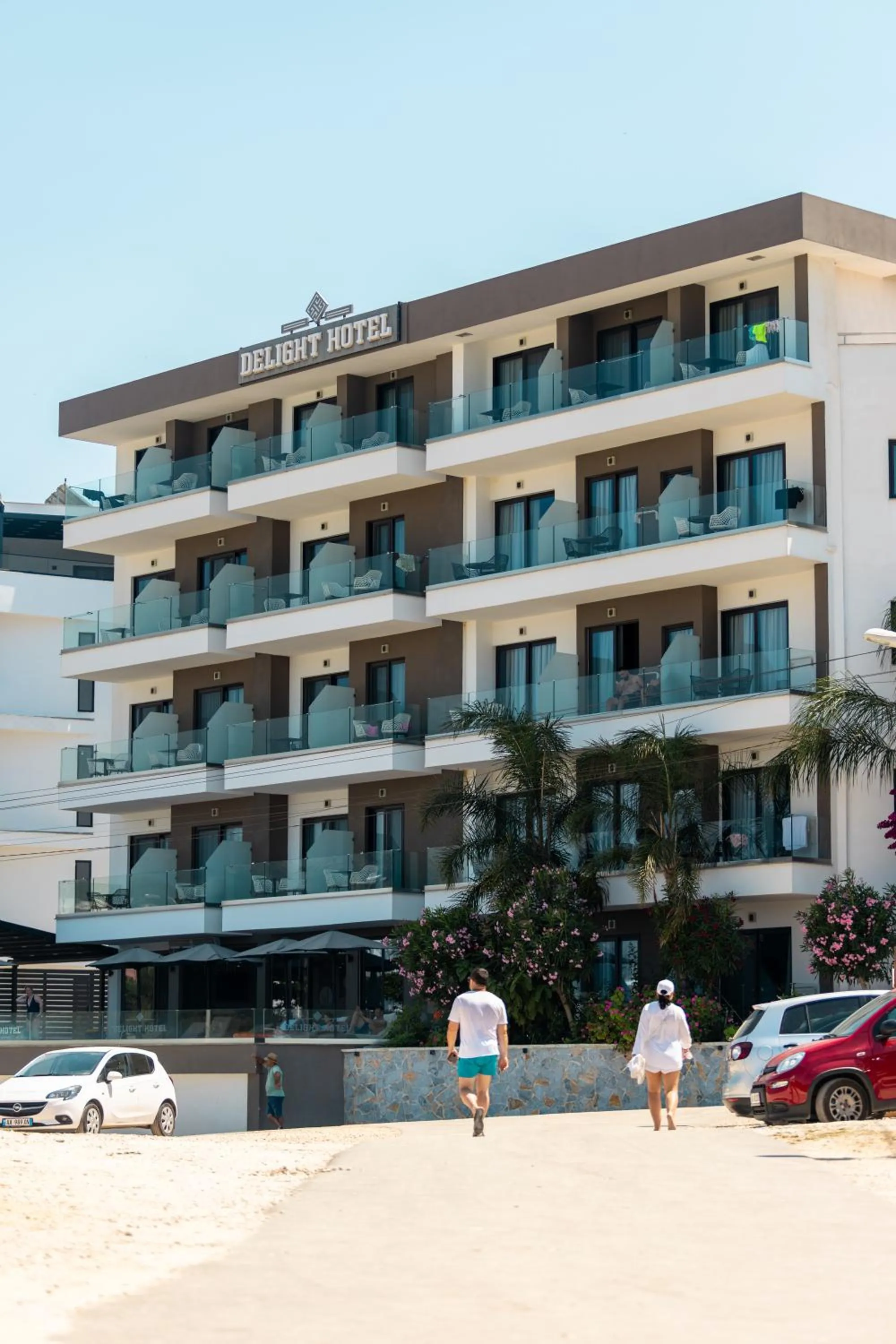 Property building in Delight Hotel