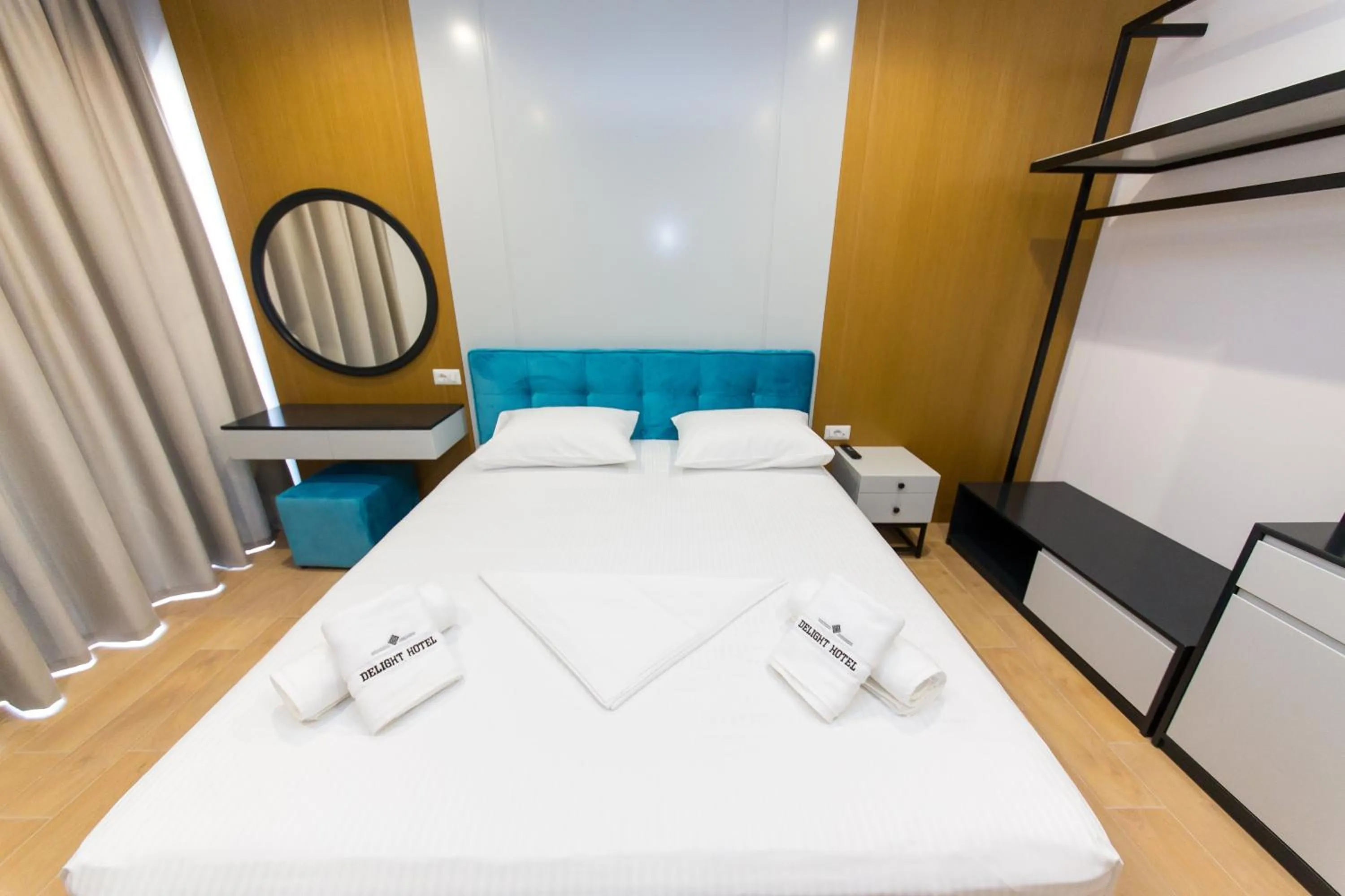 Photo of the whole room, Bed in Delight Hotel