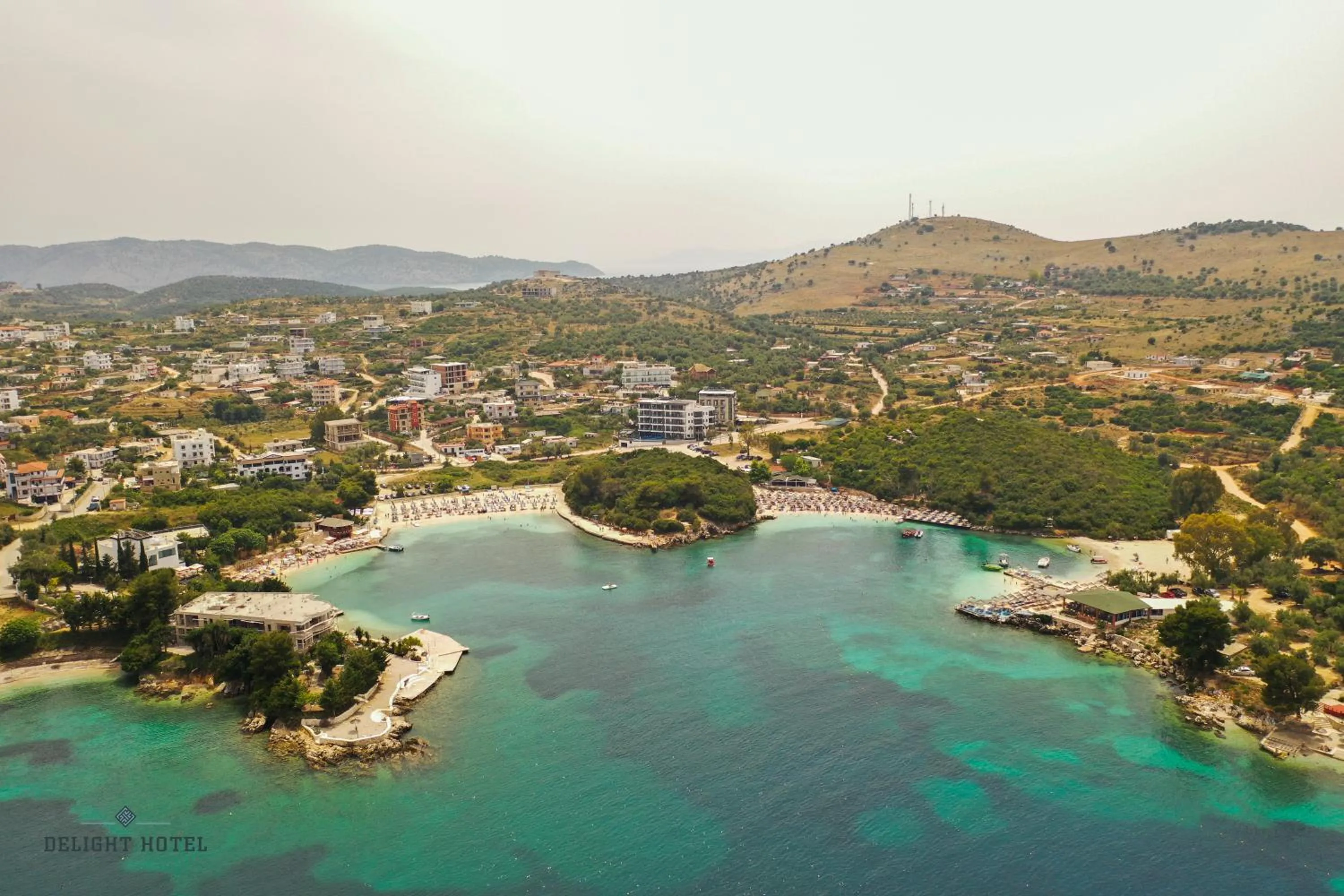 Property building in Delight Hotel