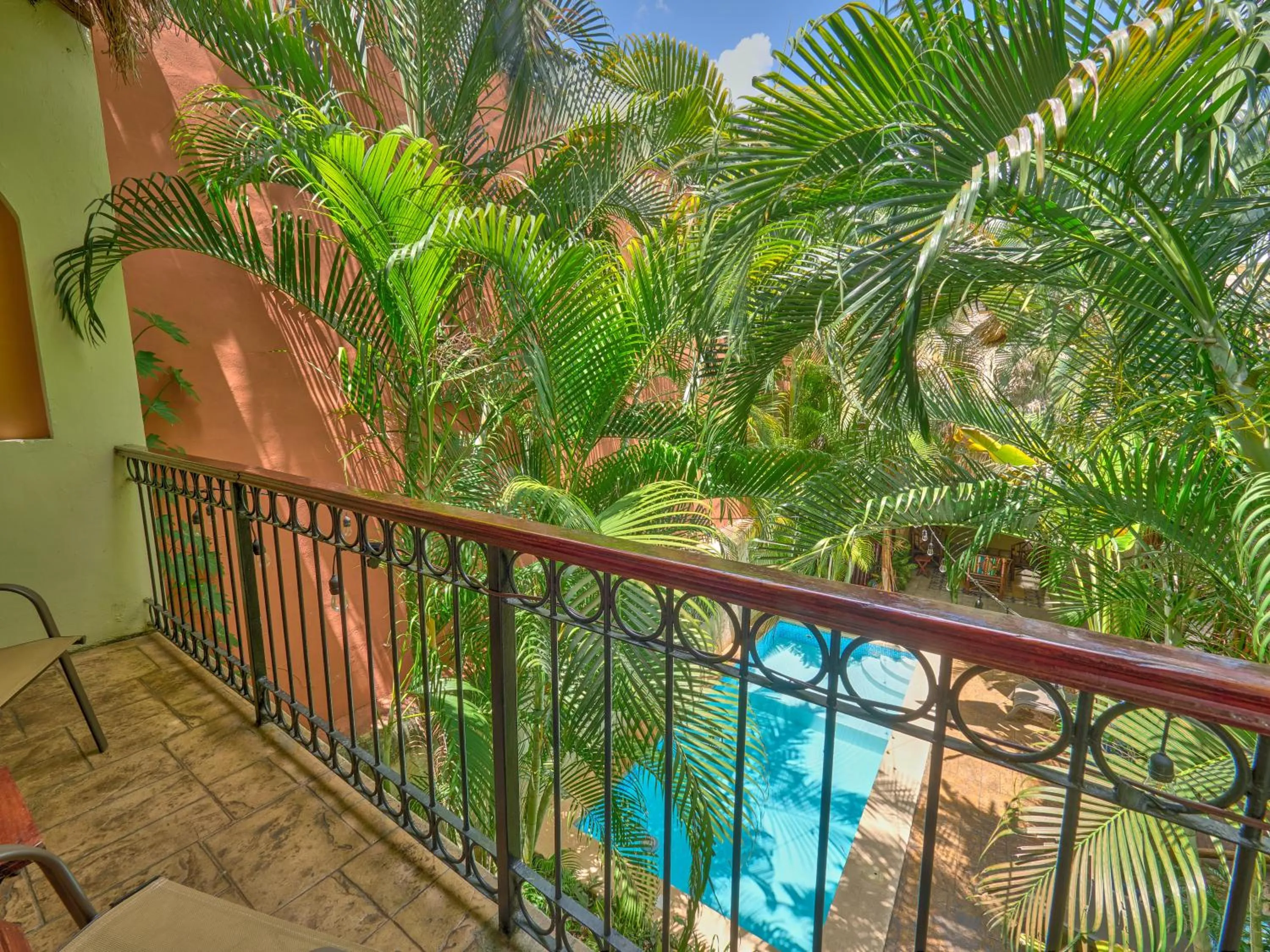 Balcony/Terrace in Casa Del Maya Bed & Breakfast