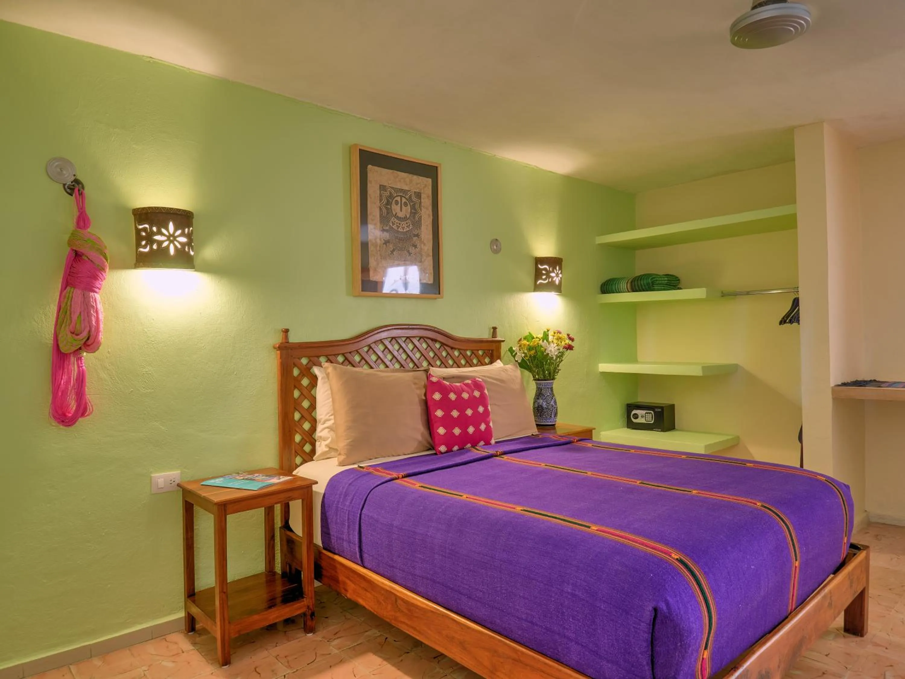 Bed in Casa Del Maya Bed & Breakfast