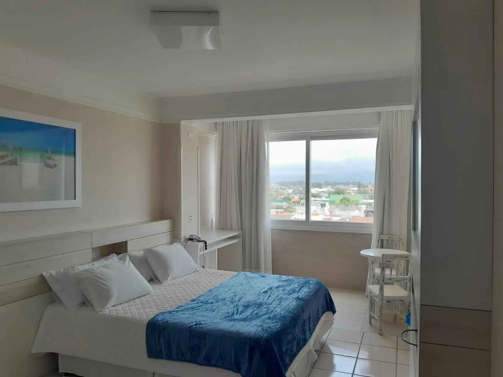 Bed in Hotel Araçá