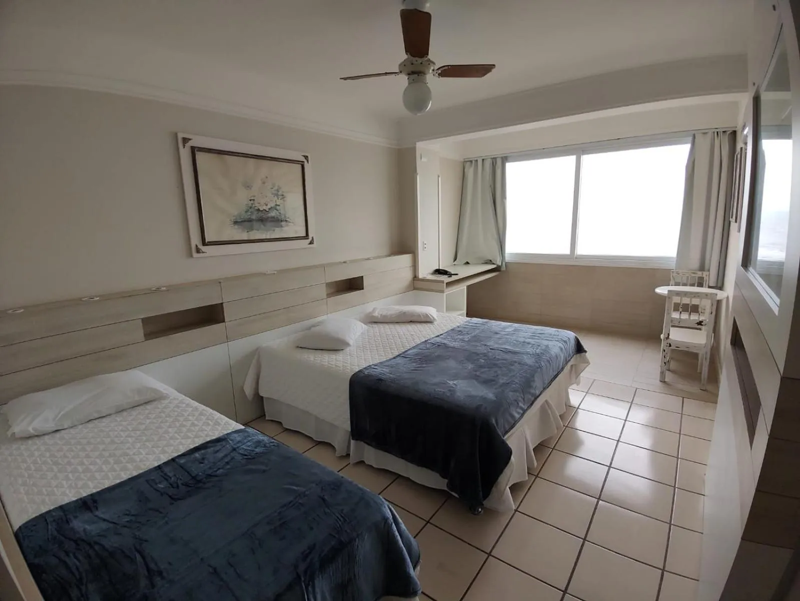 Bed in Hotel Araçá