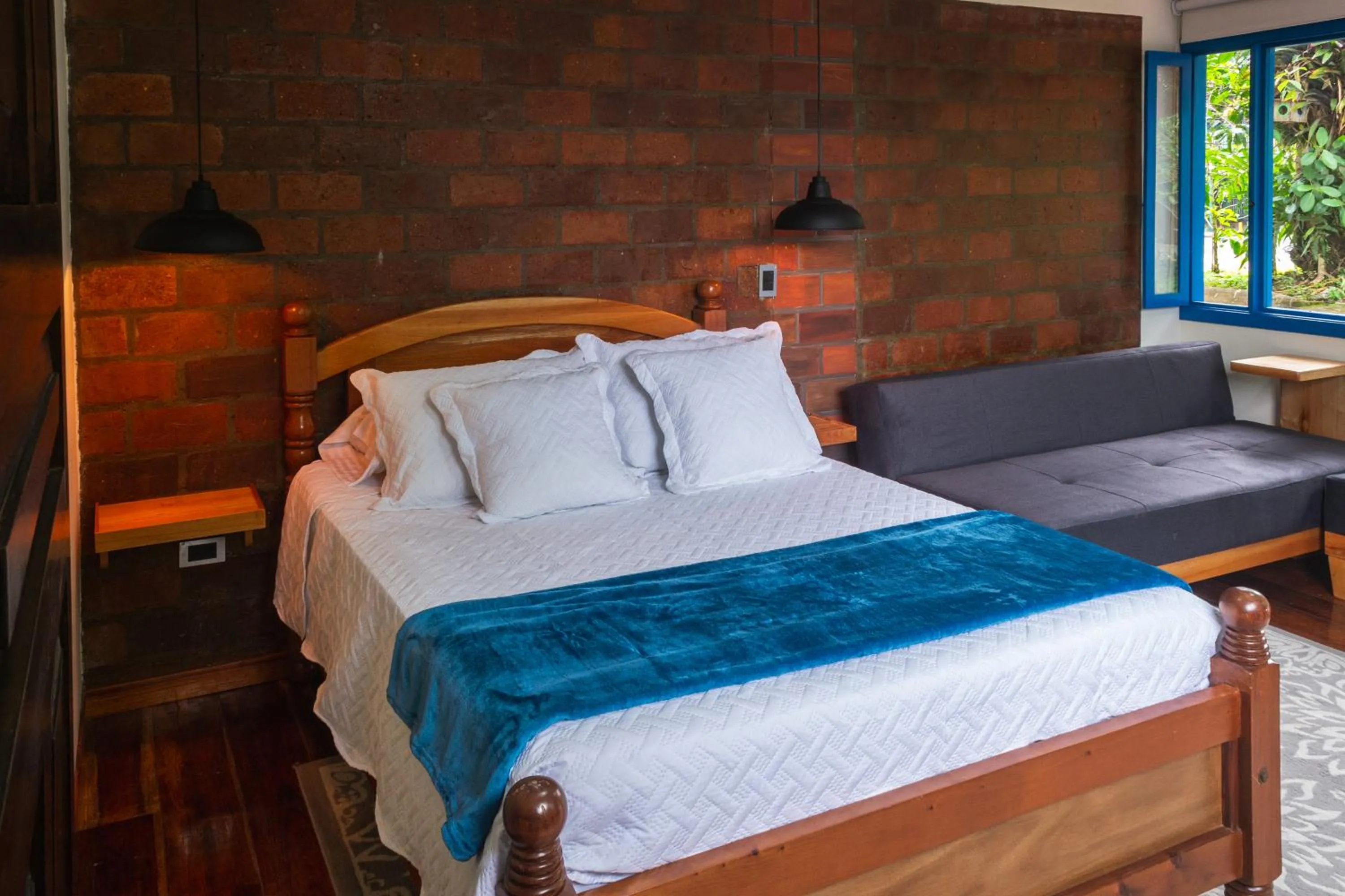 Bed in El Edén Country hotel y Club Residencial