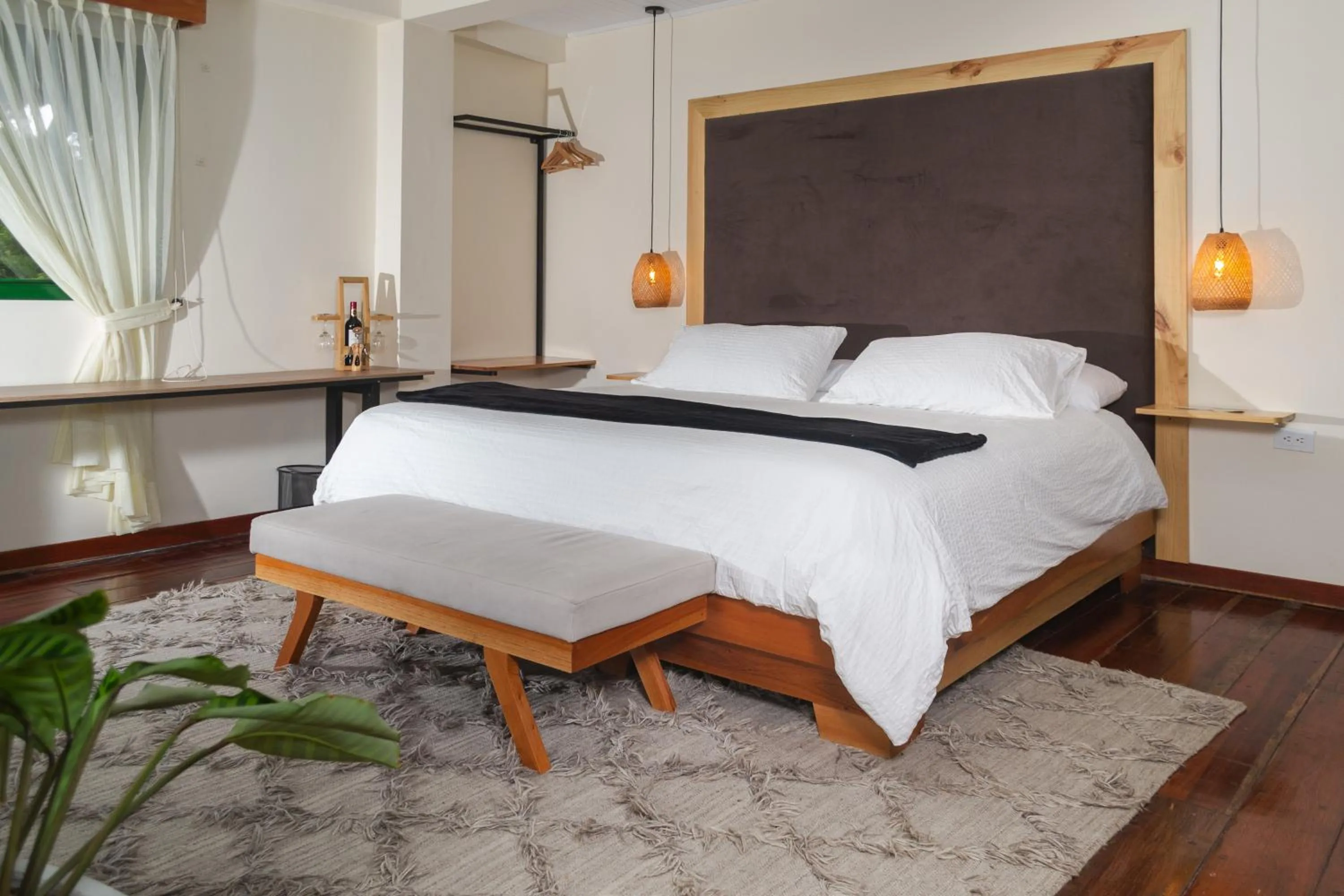 Bed in El Edén Country hotel y Club Residencial