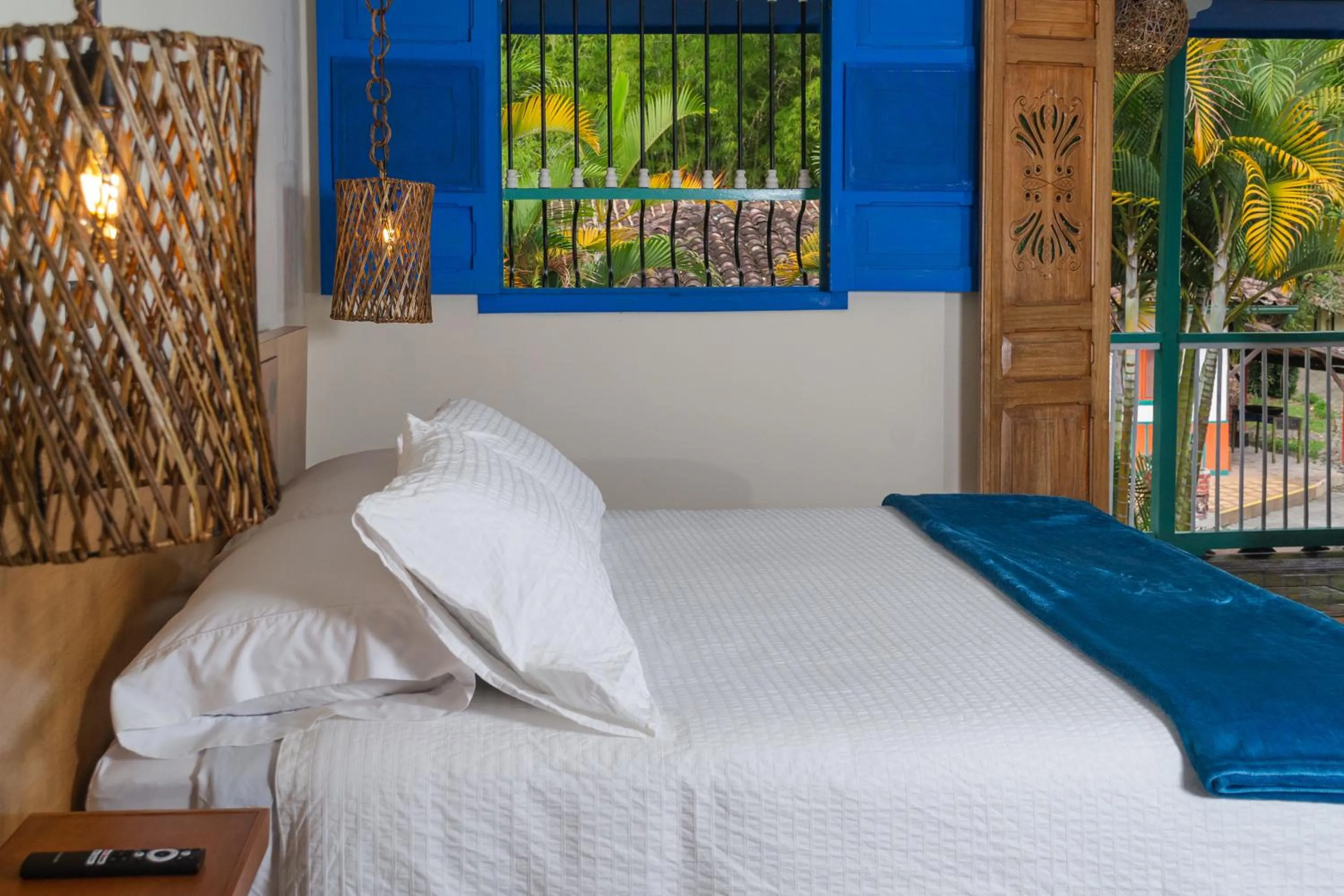 Bed in El Edén Country hotel y Club Residencial