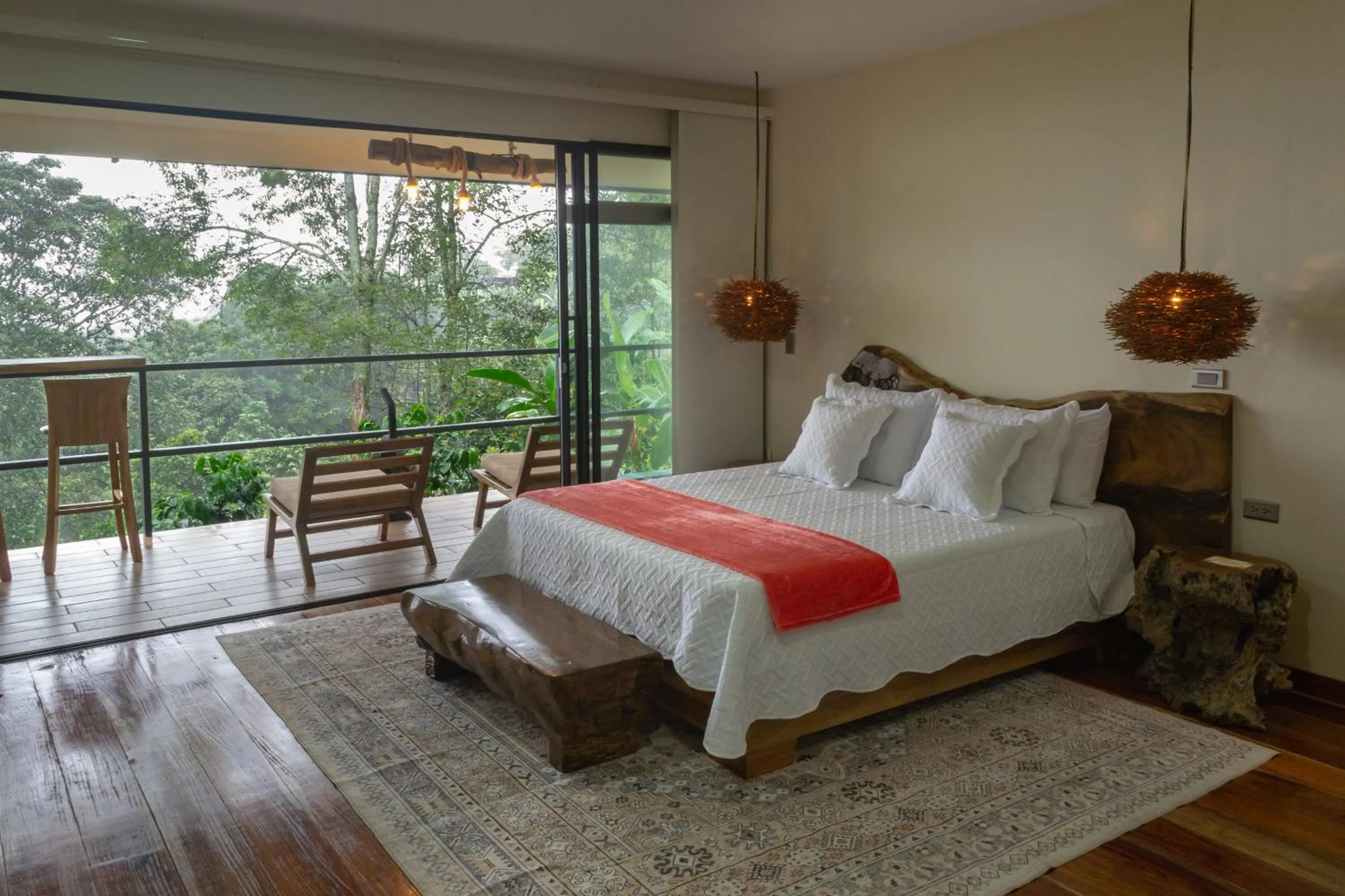 Bed in El Edén Country hotel y Club Residencial