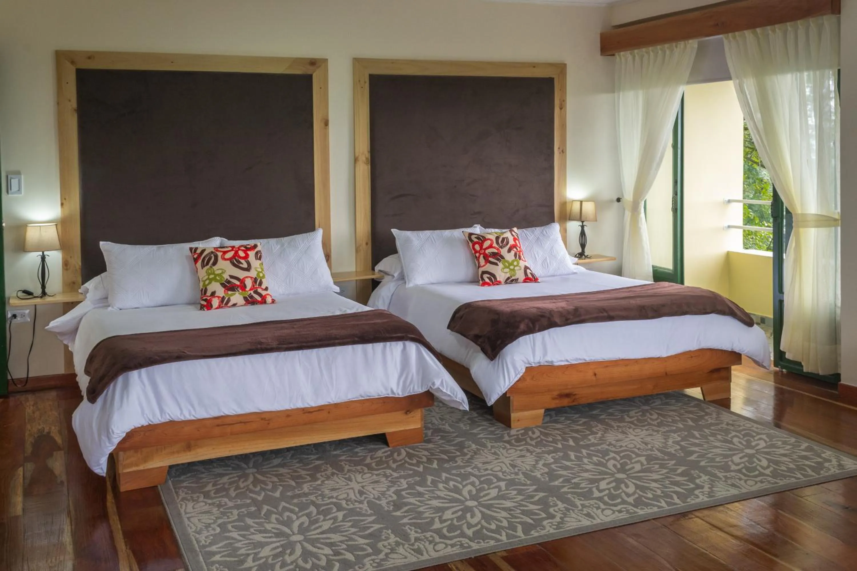 Bed in El Edén Country hotel y Club Residencial