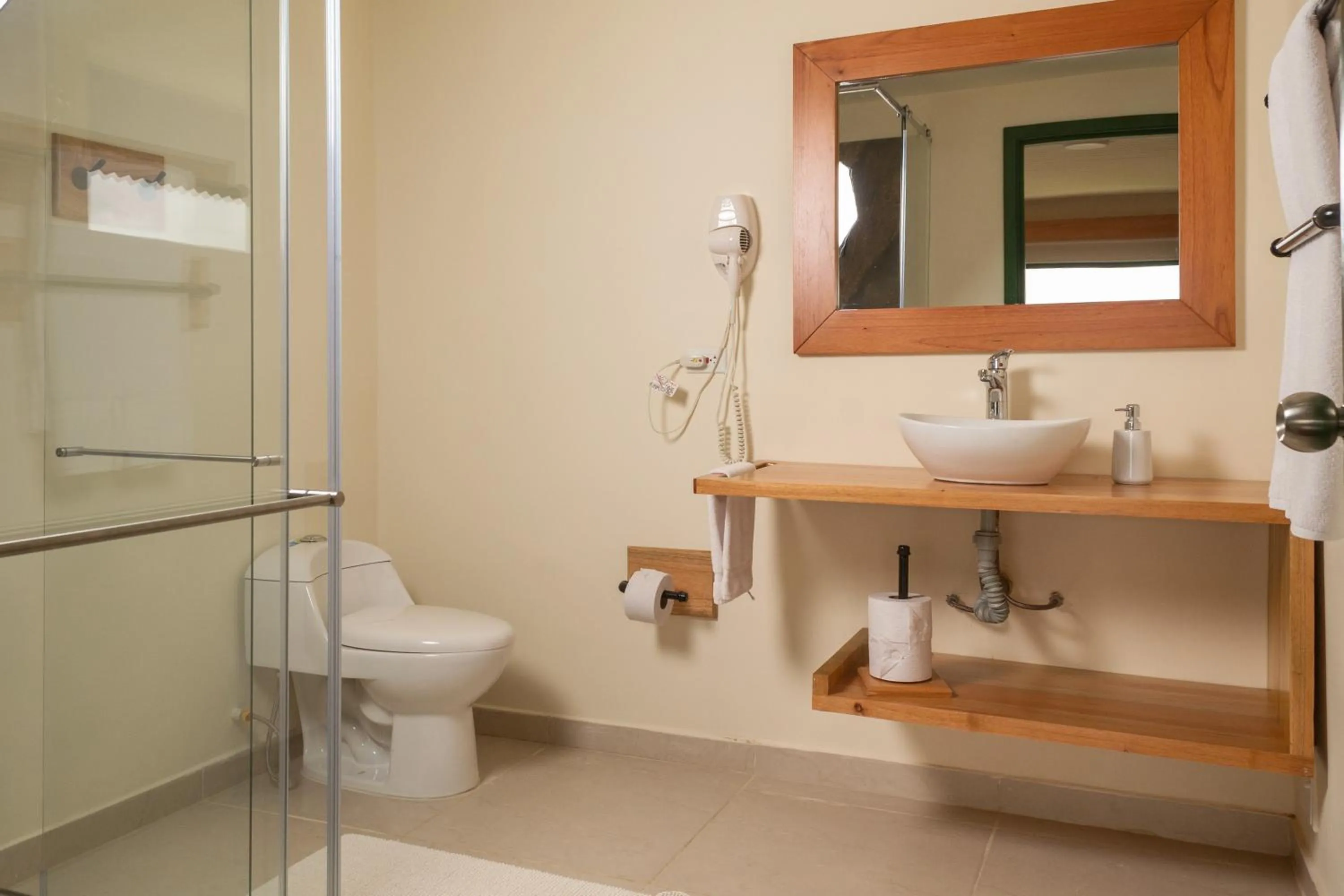 Shower in El Edén Country hotel y Club Residencial