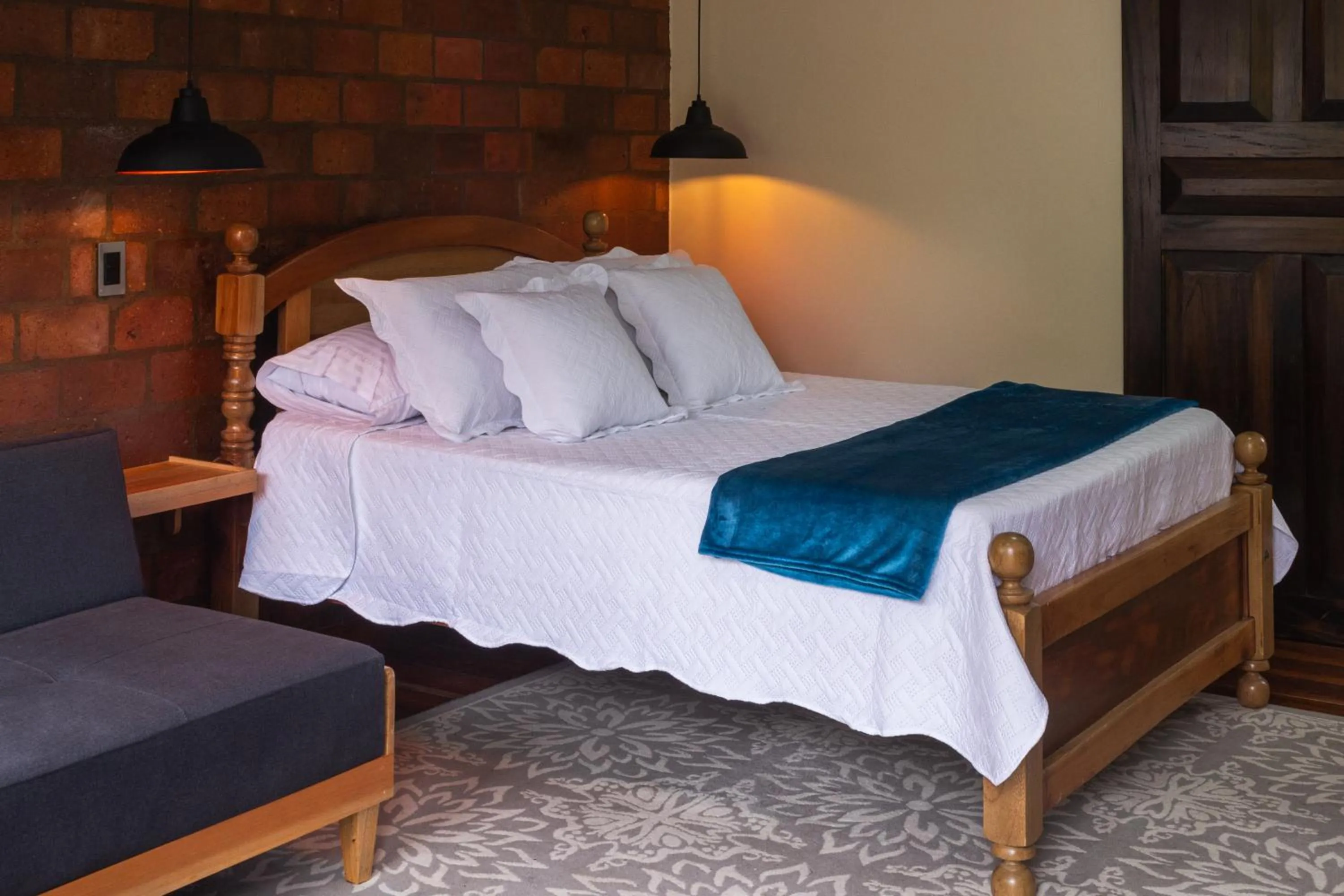 Bed in El Edén Country hotel y Club Residencial