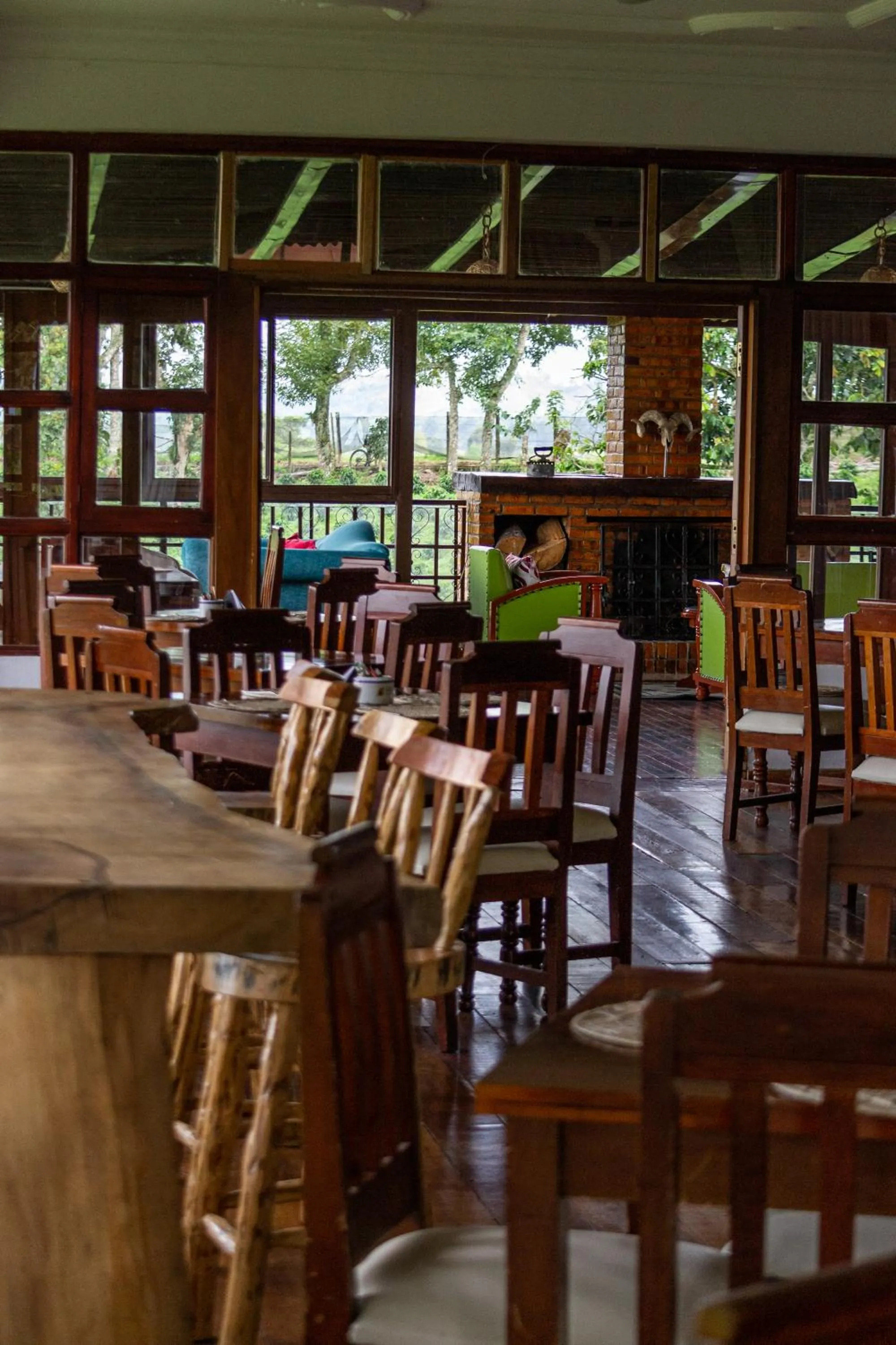 Restaurant/places to eat in El Edén Country hotel y Club Residencial