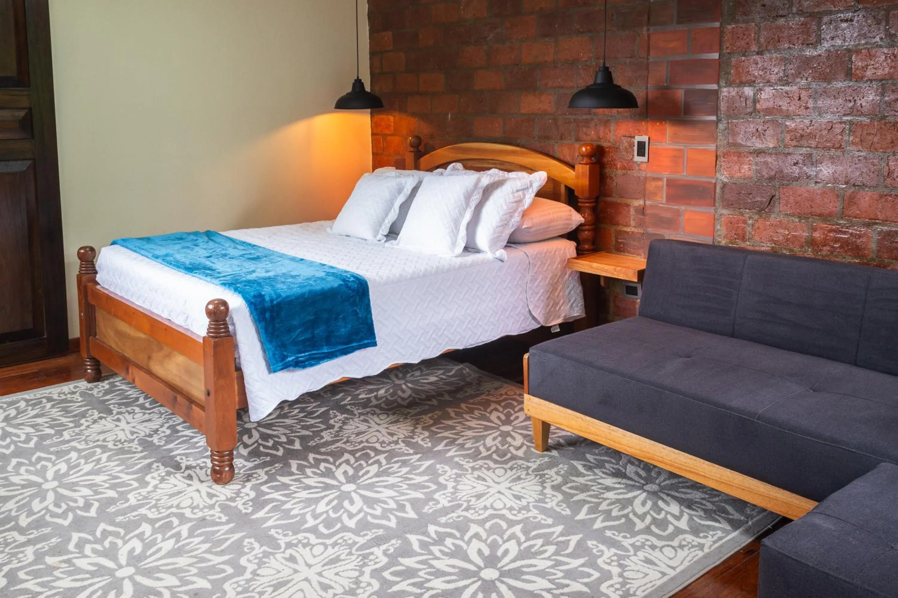 Bed in El Edén Country hotel y Club Residencial