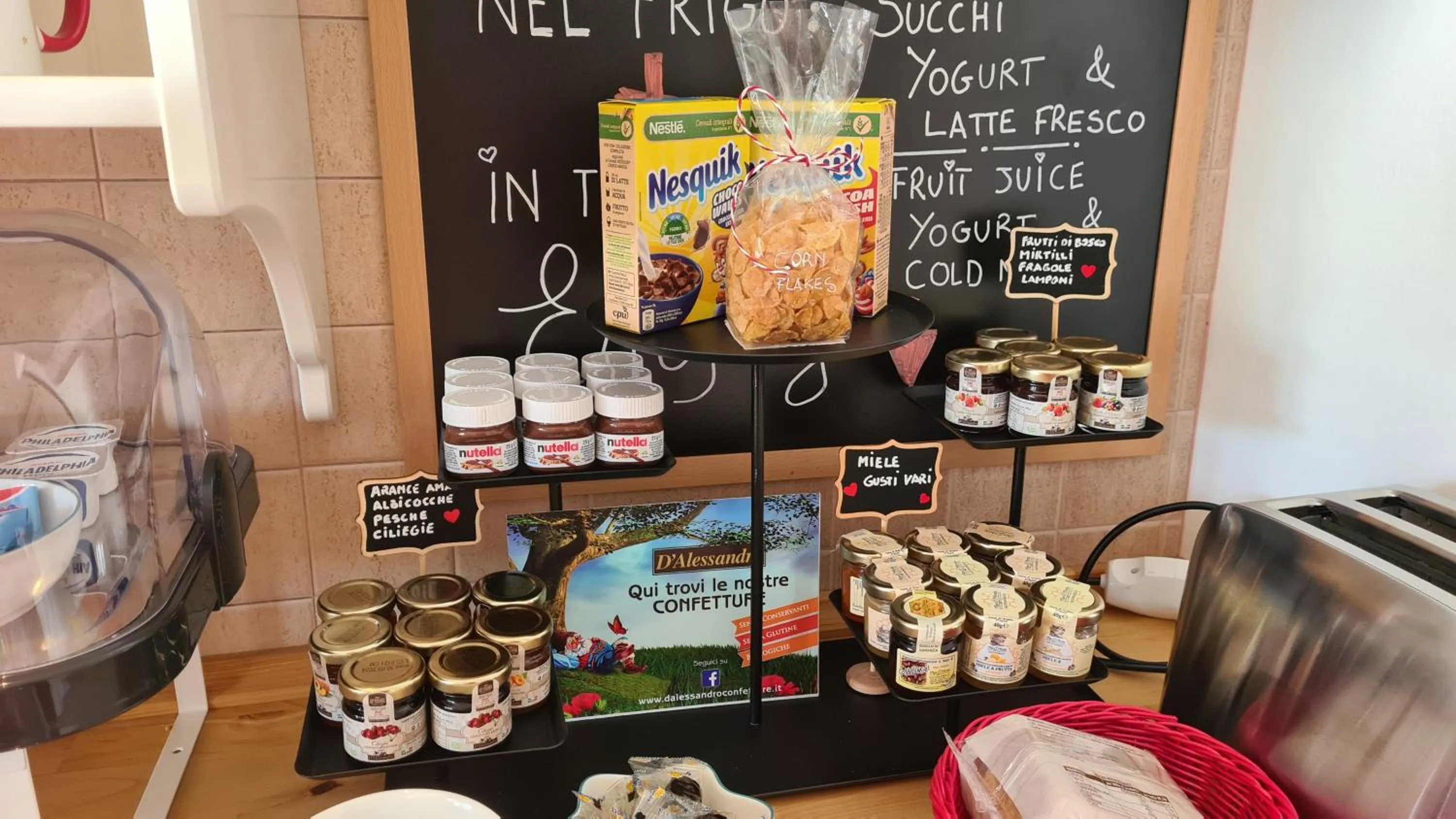 Breakfast in Il Nido B&B