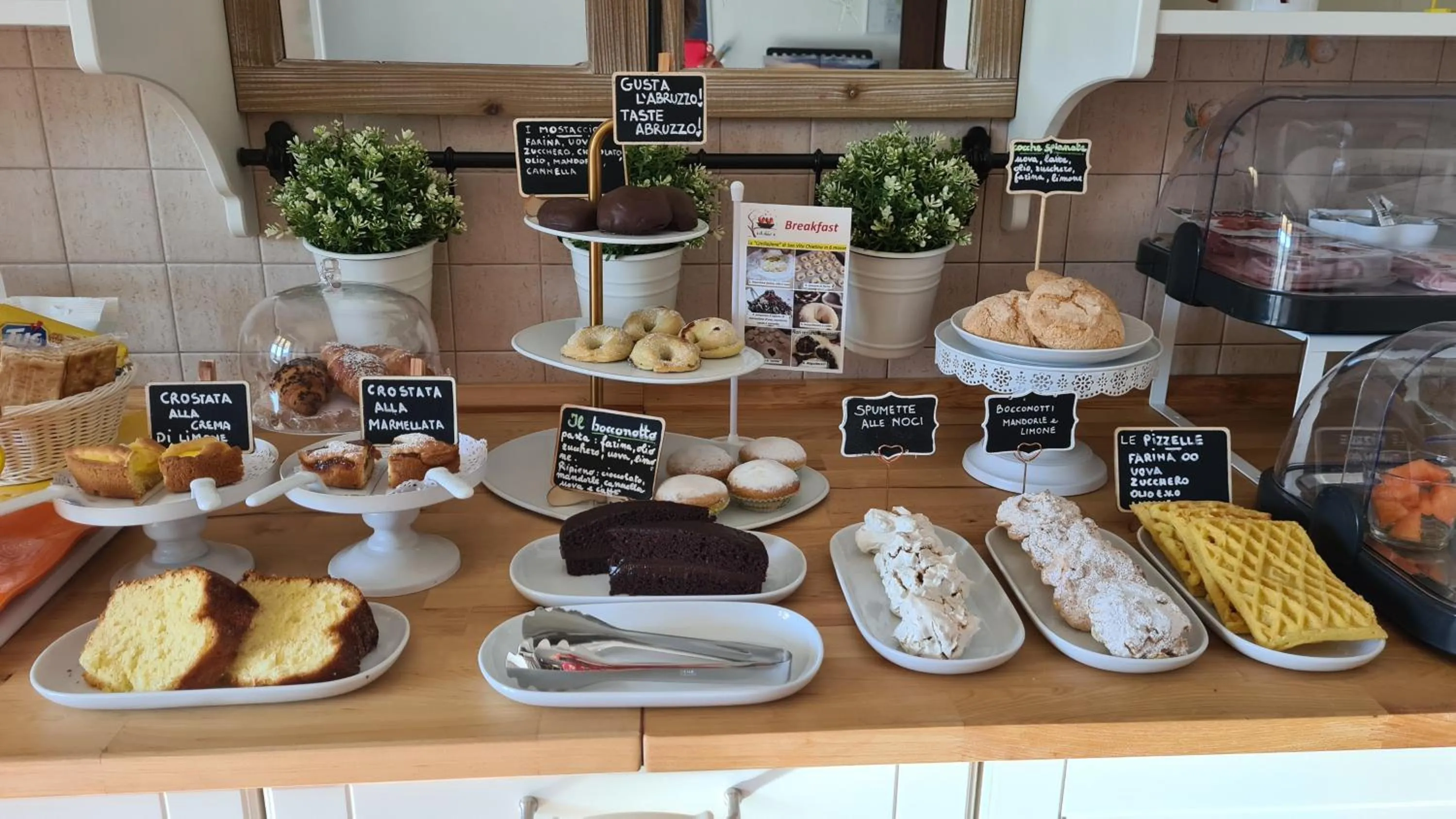 Breakfast in Il Nido B&B