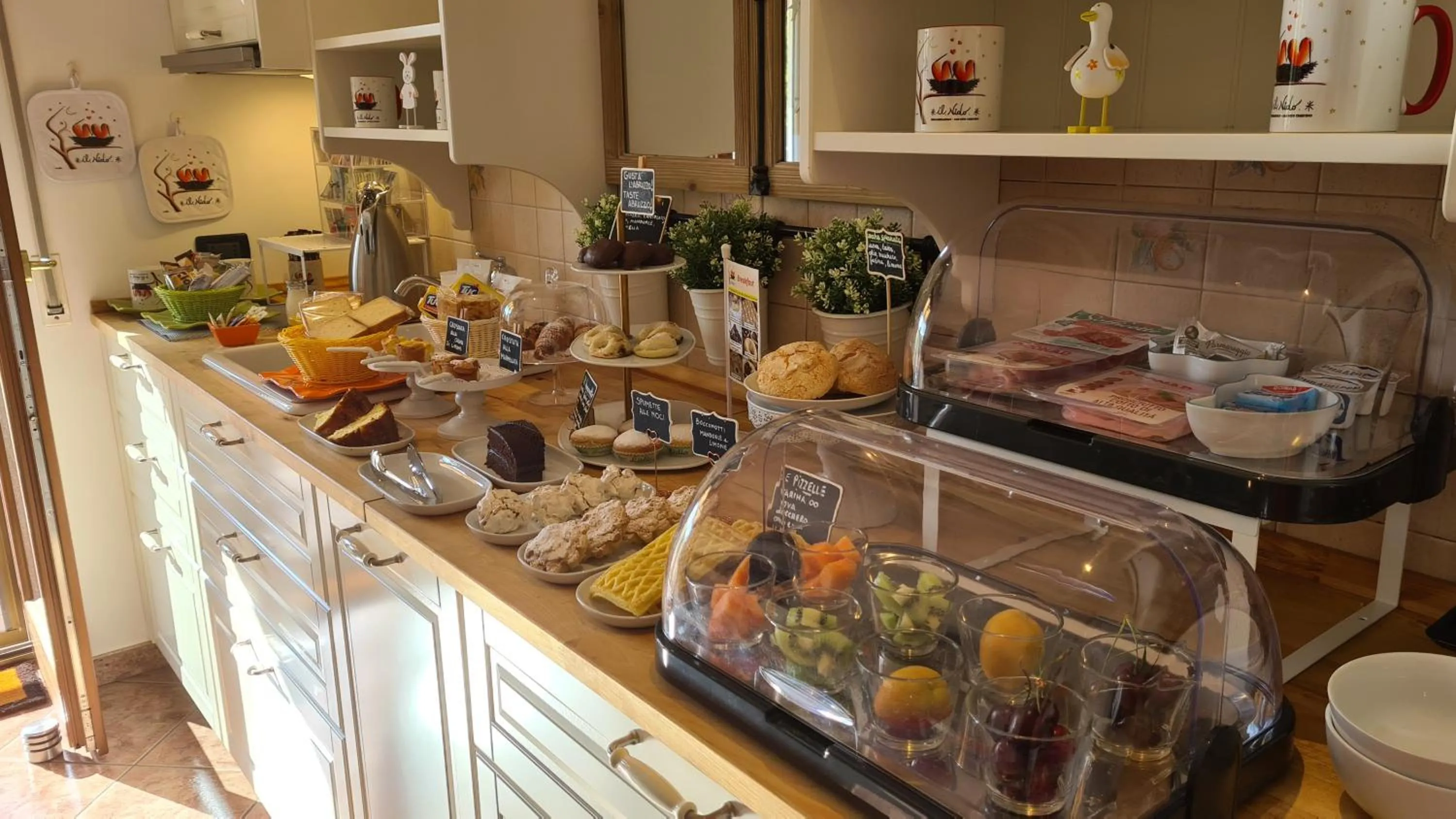 Breakfast in Il Nido B&B