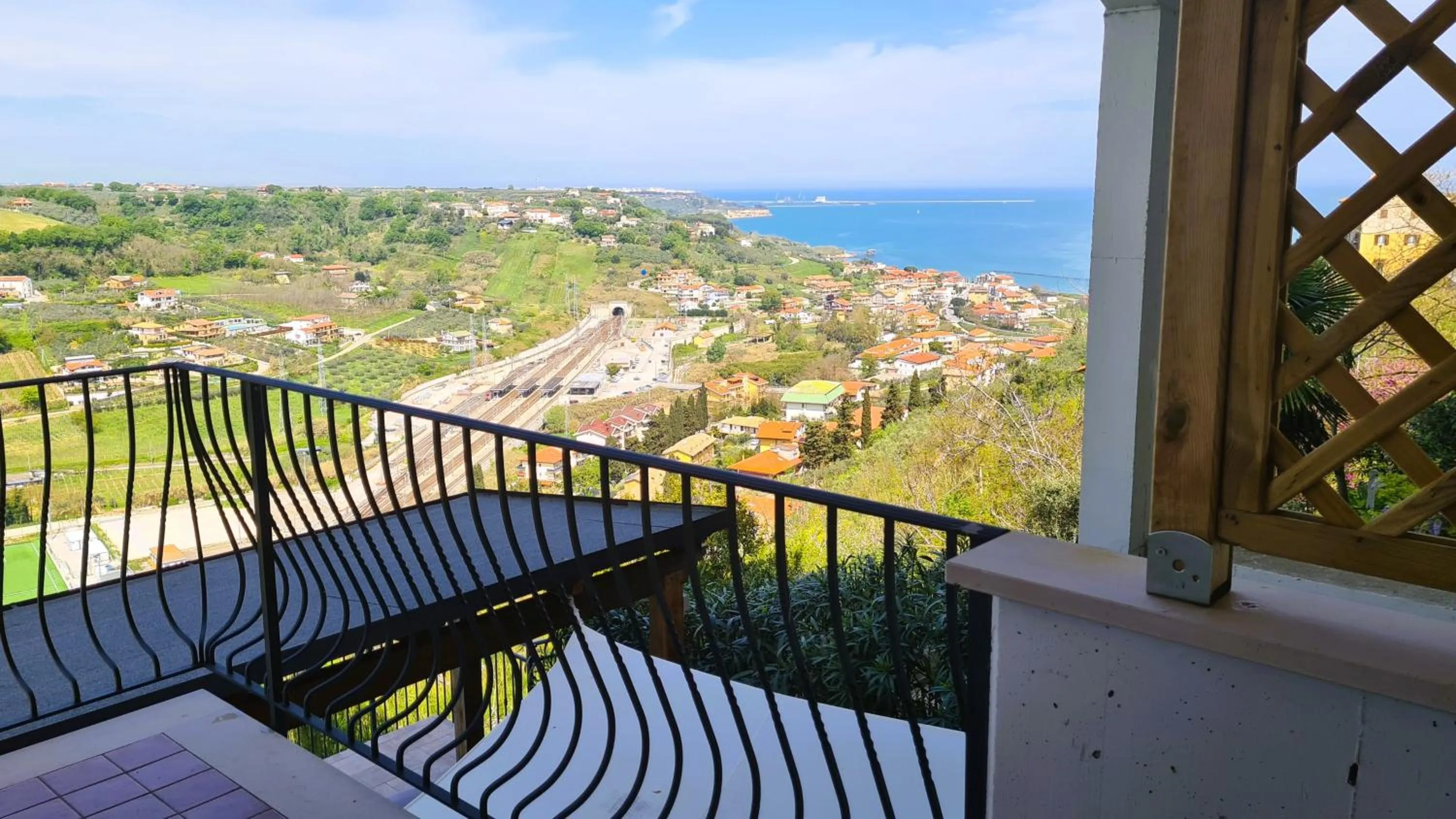 Balcony/Terrace in Il Nido B&B