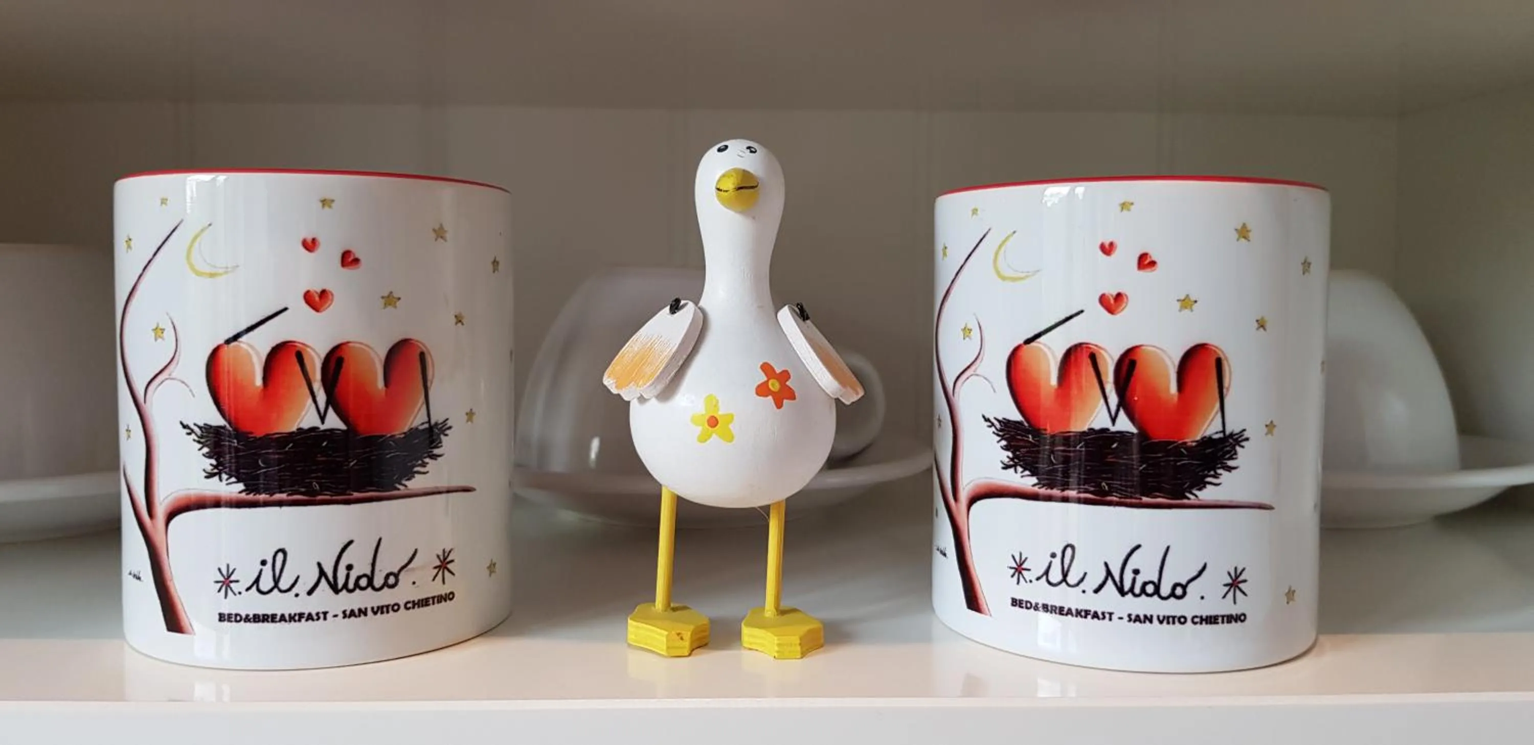 Decorative detail in Il Nido B&B