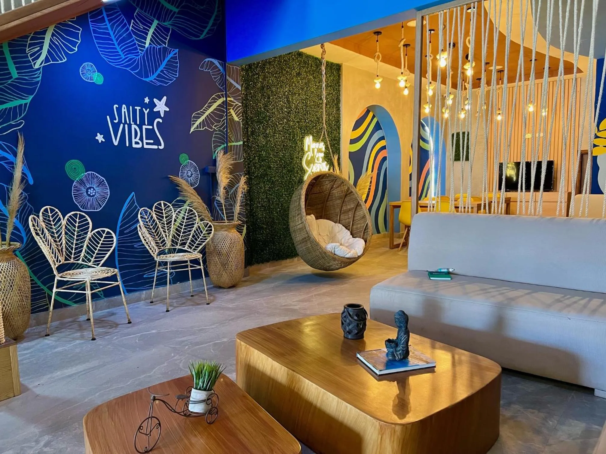 Lobby or reception in Hotel Puerto Colombia