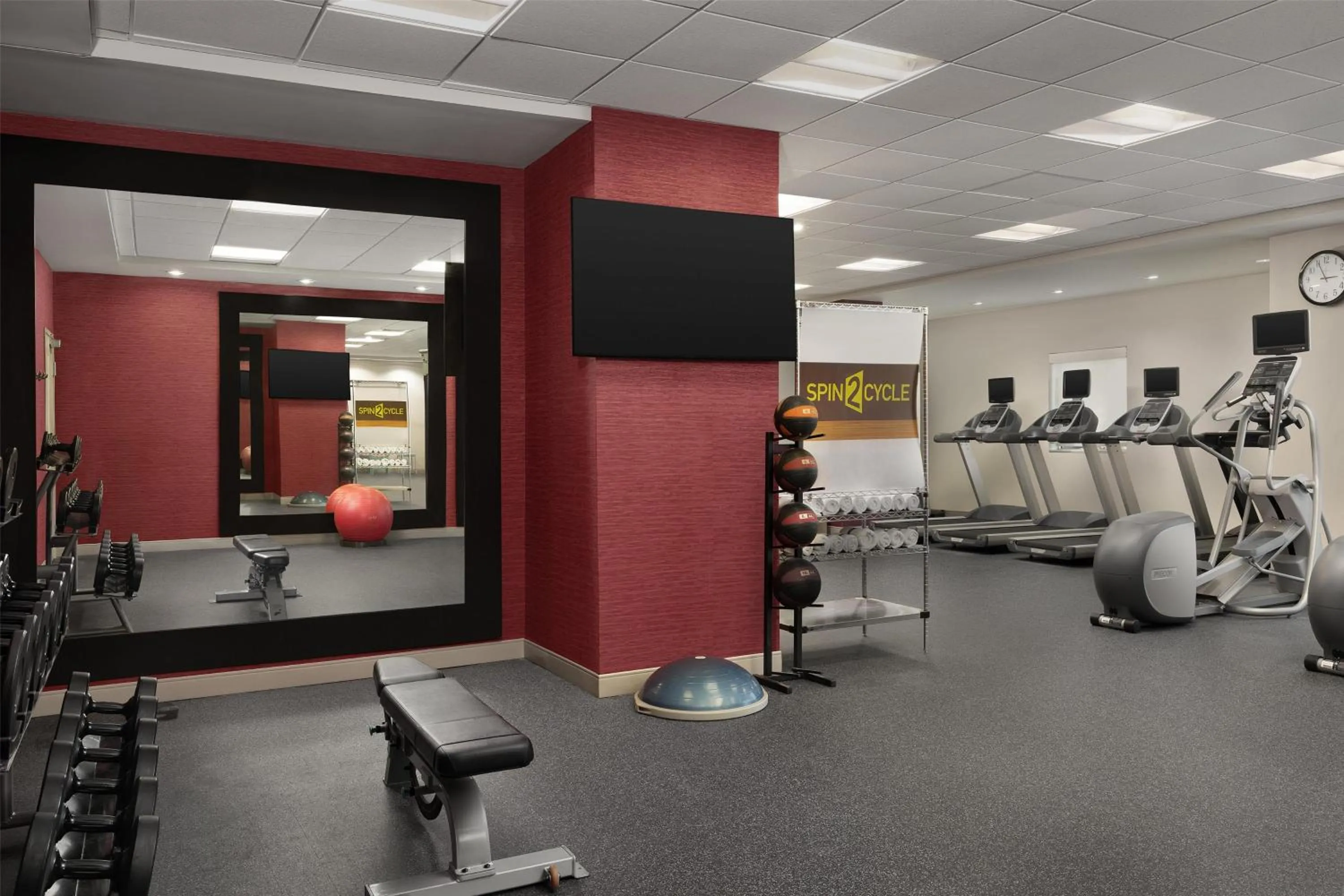 Fitness centre/facilities in Home2 Suites by Hilton Huntsville Research Park Area, AL