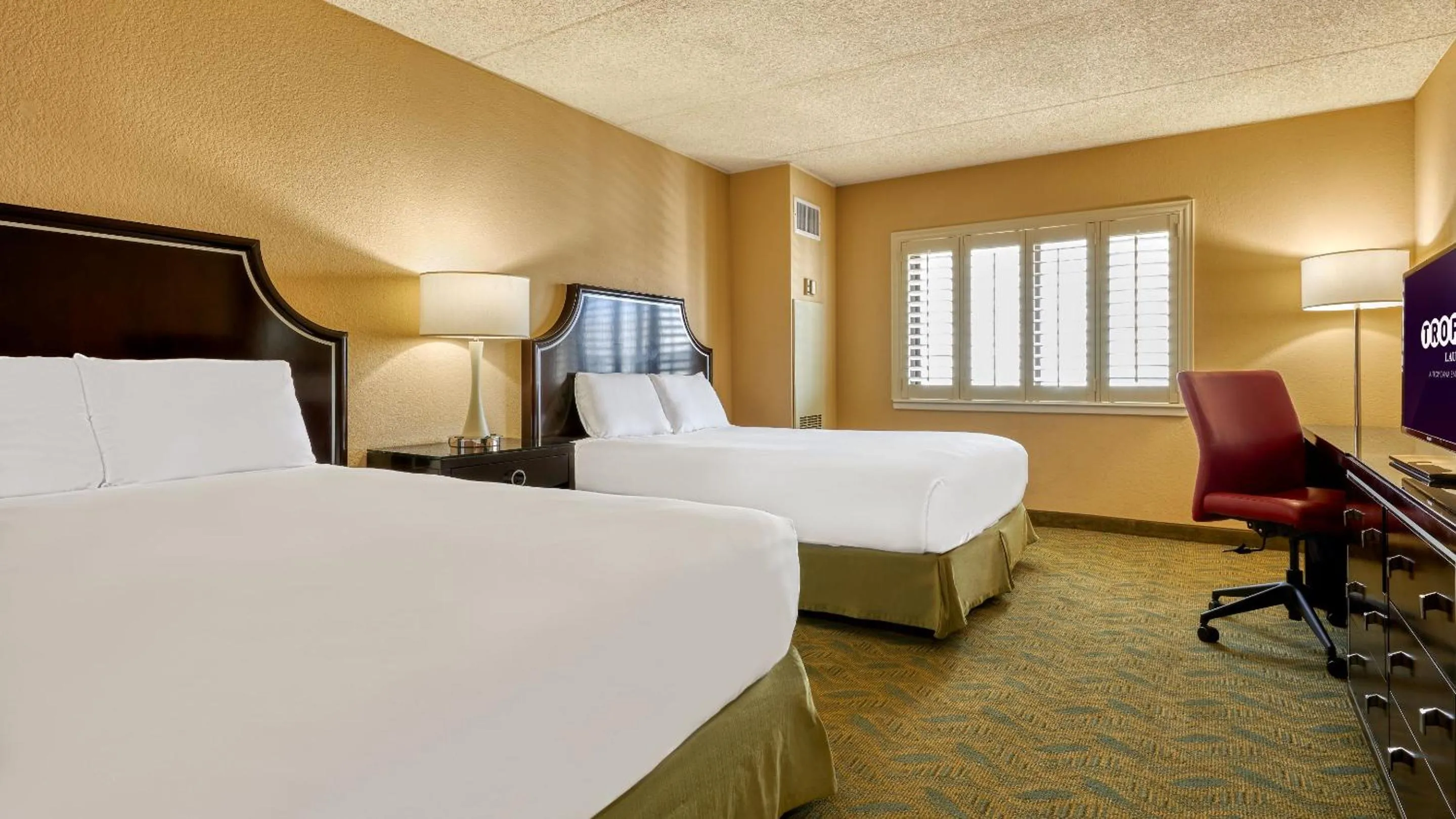 Bed in Tropicana Laughlin, A Caesars Destination
