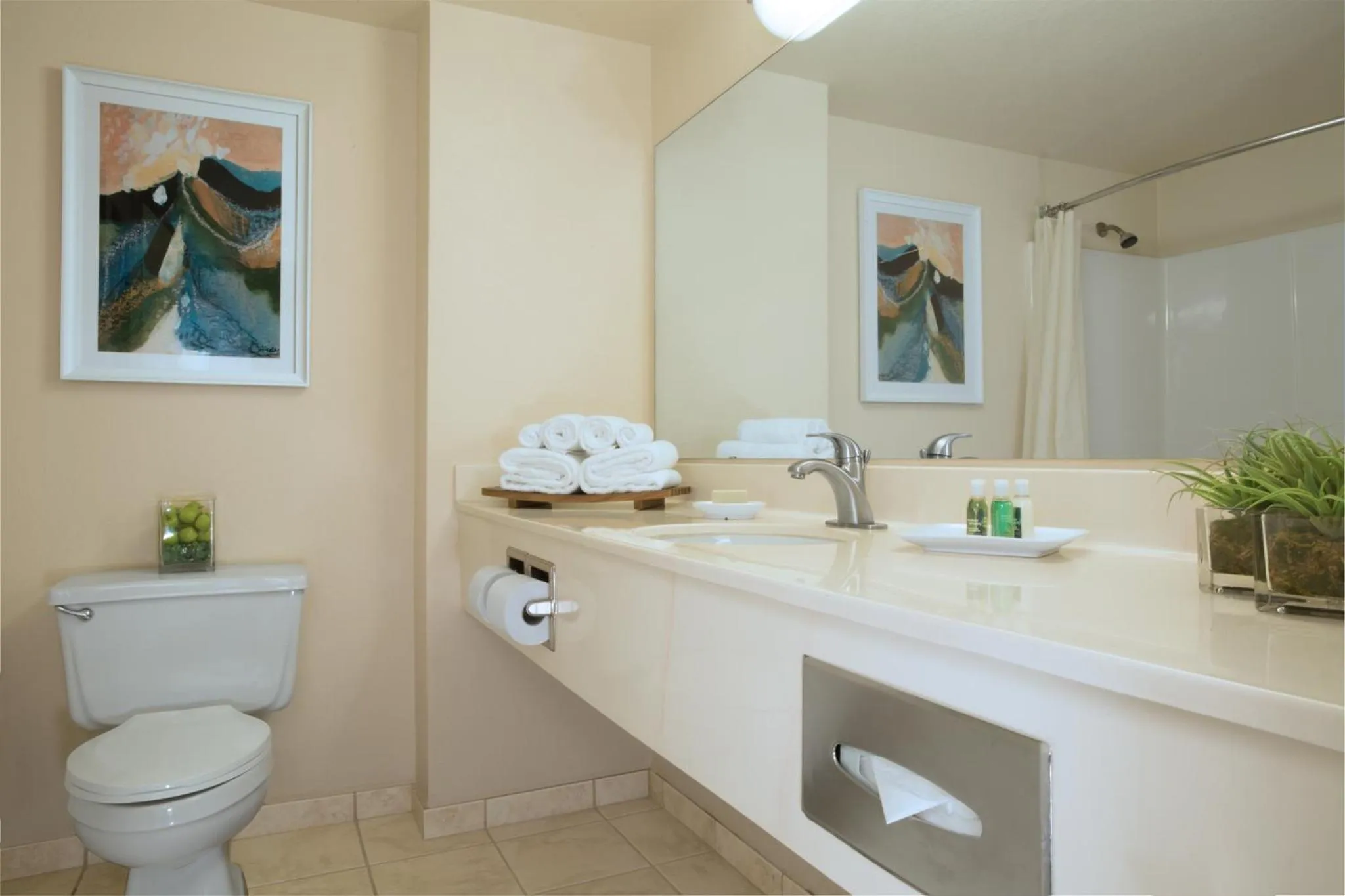 Bathroom in Tropicana Laughlin, A Caesars Destination