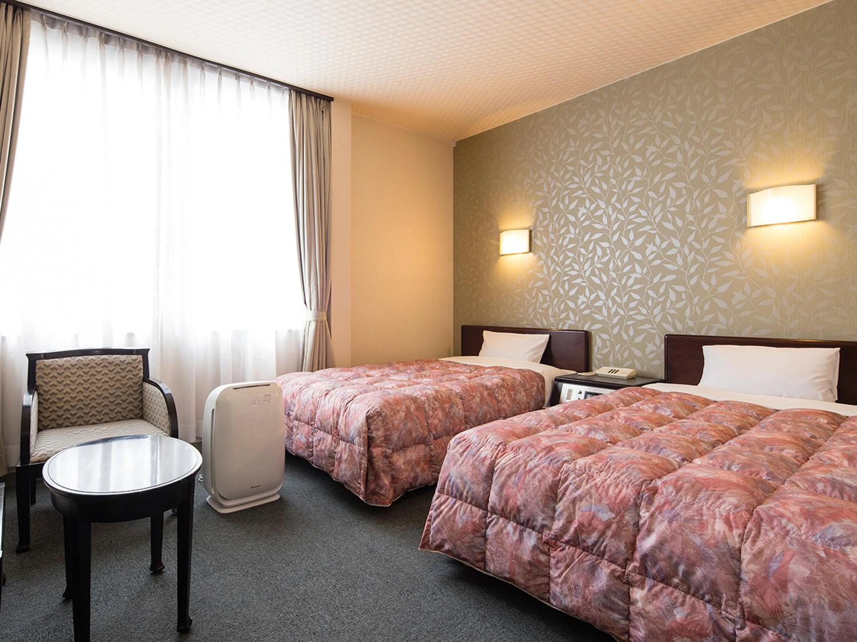 Photo of the whole room, Bed in Kotohira Riverside Hotel