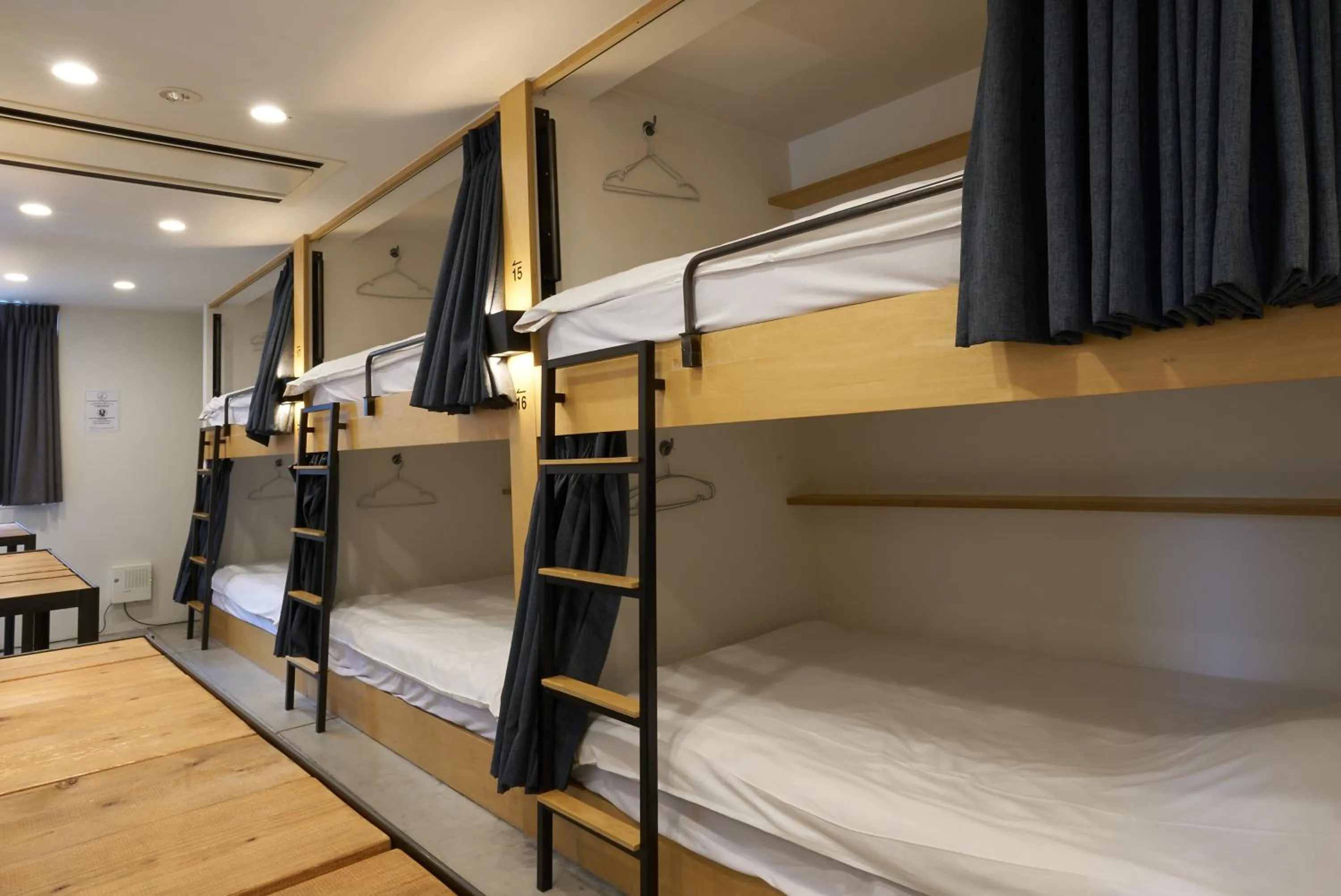 Photo of the whole room, Bed in Piece Hostel Kyoto