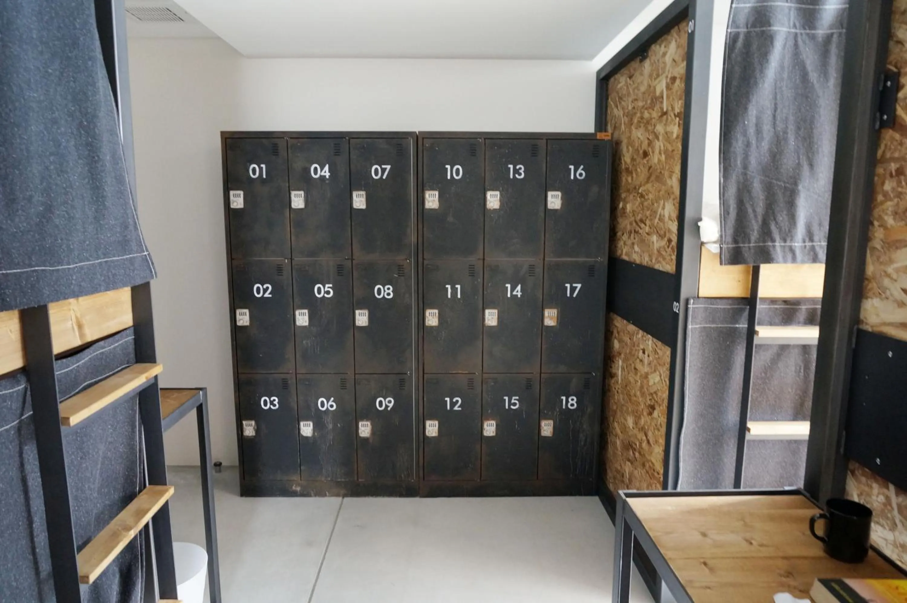 Photo of the whole room in Piece Hostel Kyoto