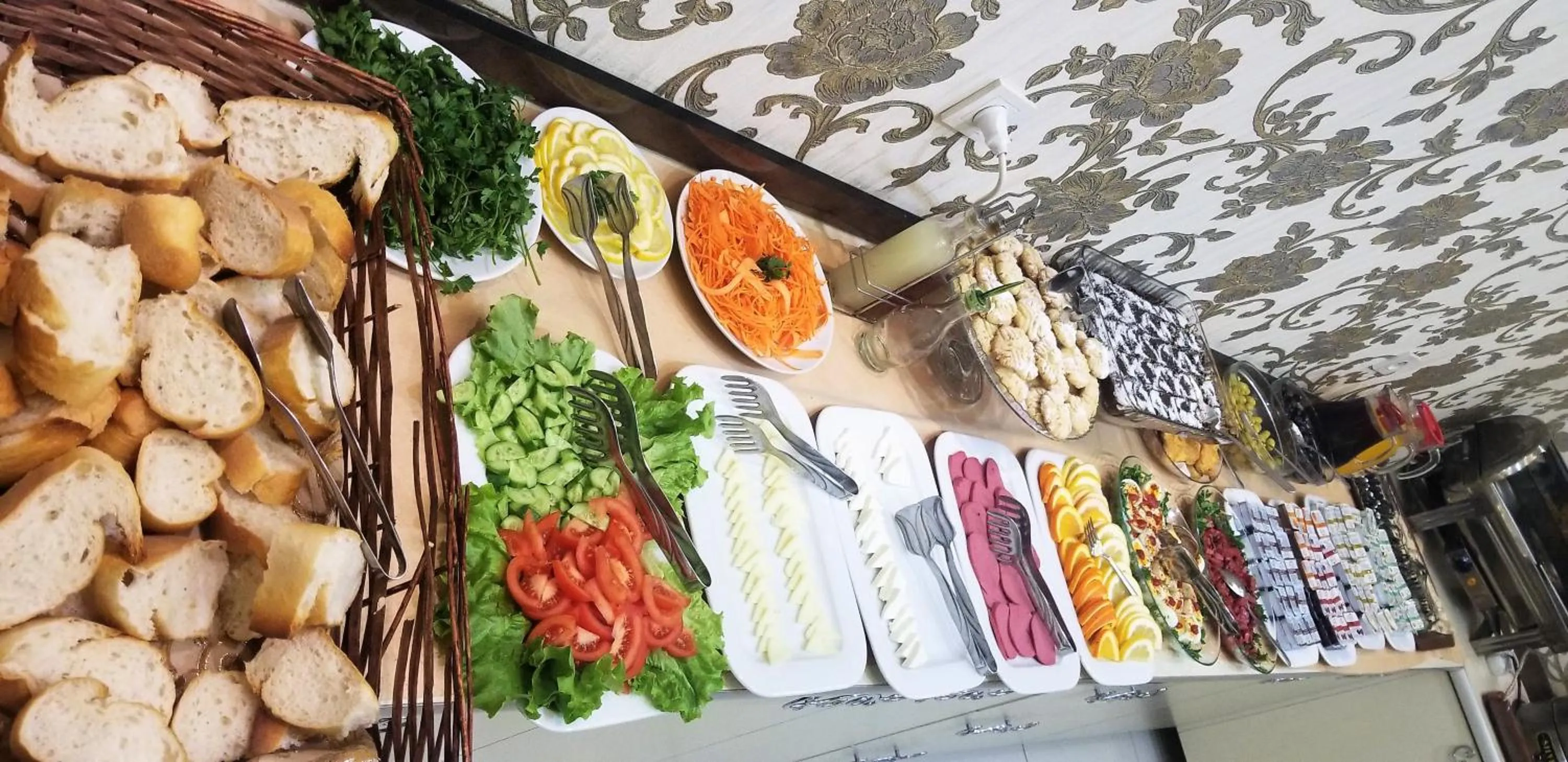 Food close-up in istanbul duhok hotel